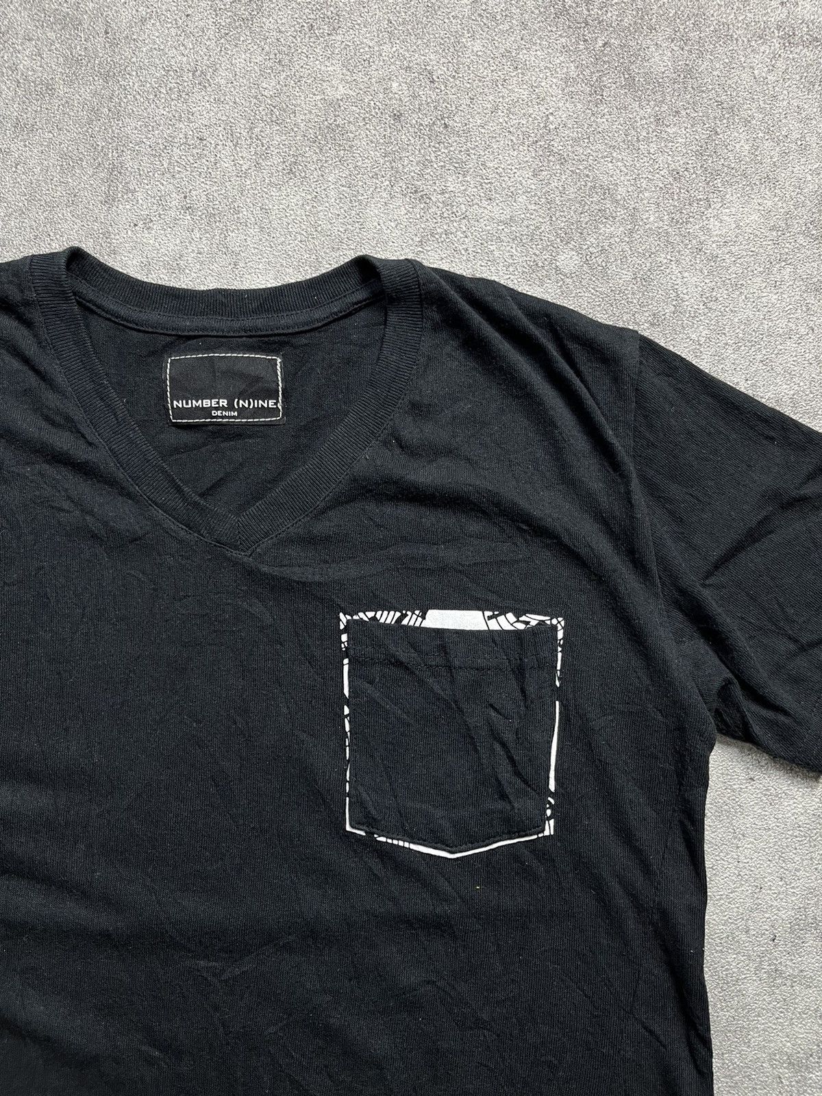 Japanese Brand × Number (N)ine × Vintage Number Nine Denim Music Melody Pocket Tees Size US M / EU 48-50 / 2 - 2 Thumbnail