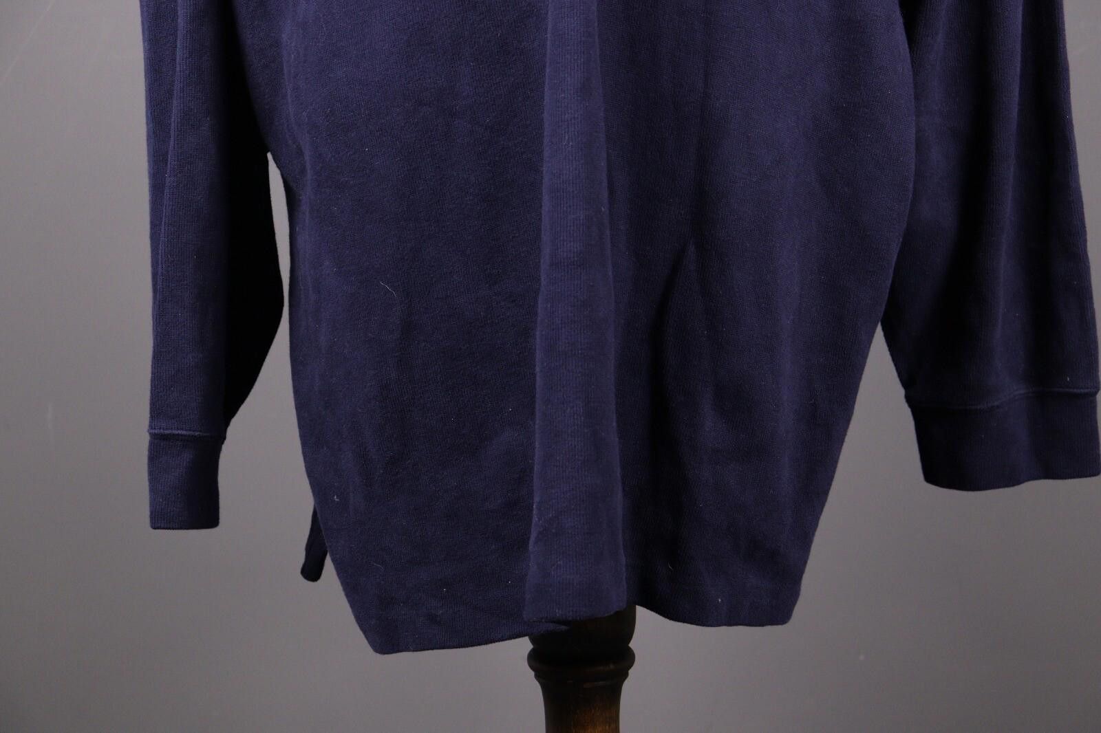 Polo Ralph Lauren Polo Ralph Lauren Blue 1/4 Zip Knit Sweater Size 4XB BIG Size US M / EU 48-50 / 2 - 4 Thumbnail