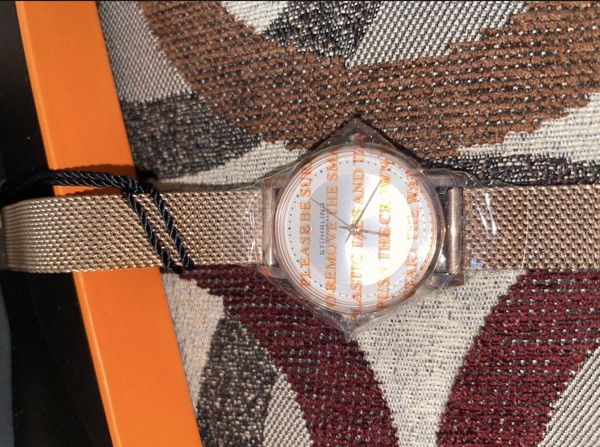 Sturhling STUHRLING WOMENS GOLD TONE WATCH Size ONE SIZE - 3 Thumbnail