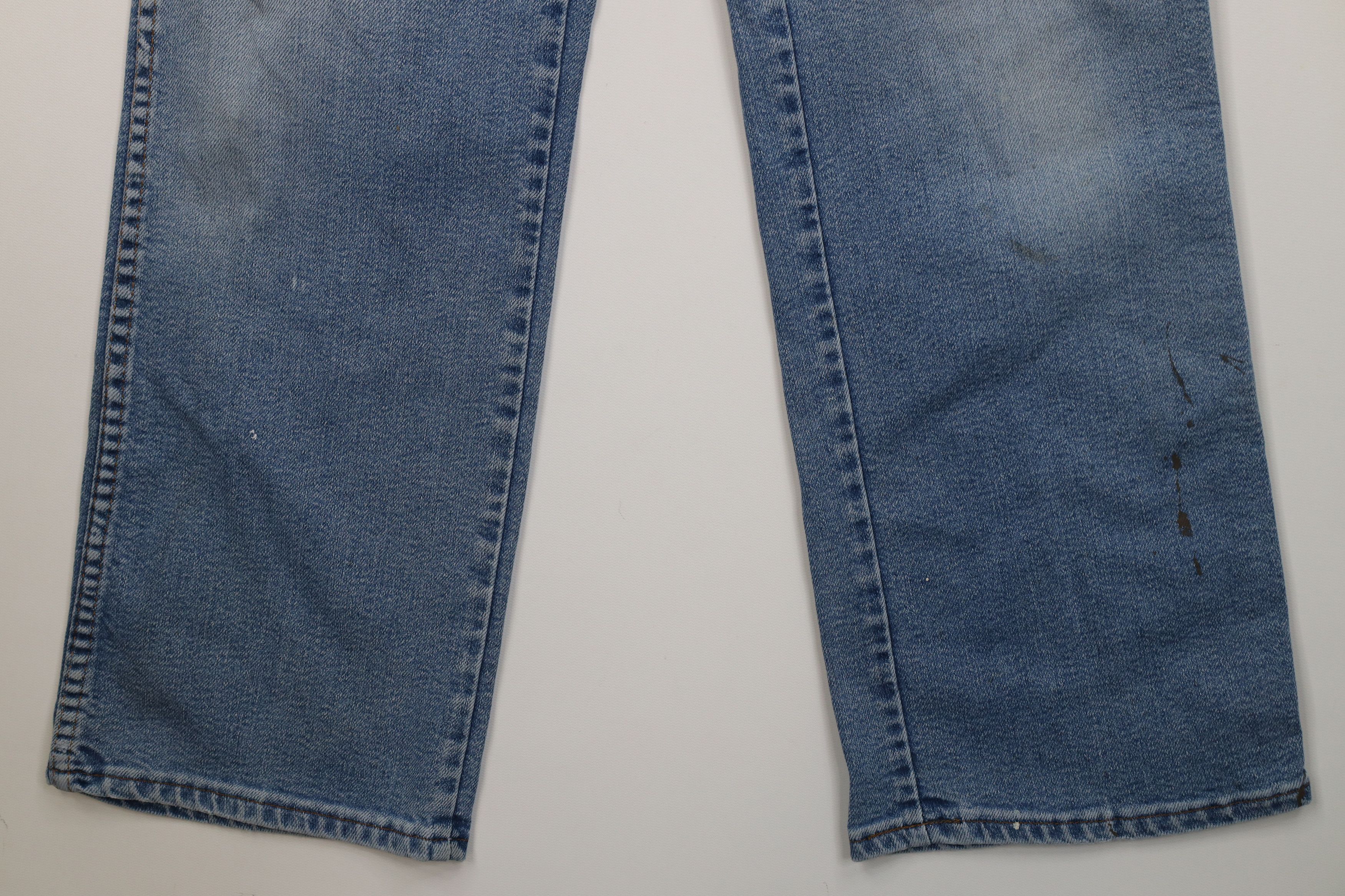 Vintage Vintage 70s Streetwear Flared Wide Leg Denim Jeans USA Size US 32 / EU 48 - 4 Thumbnail
