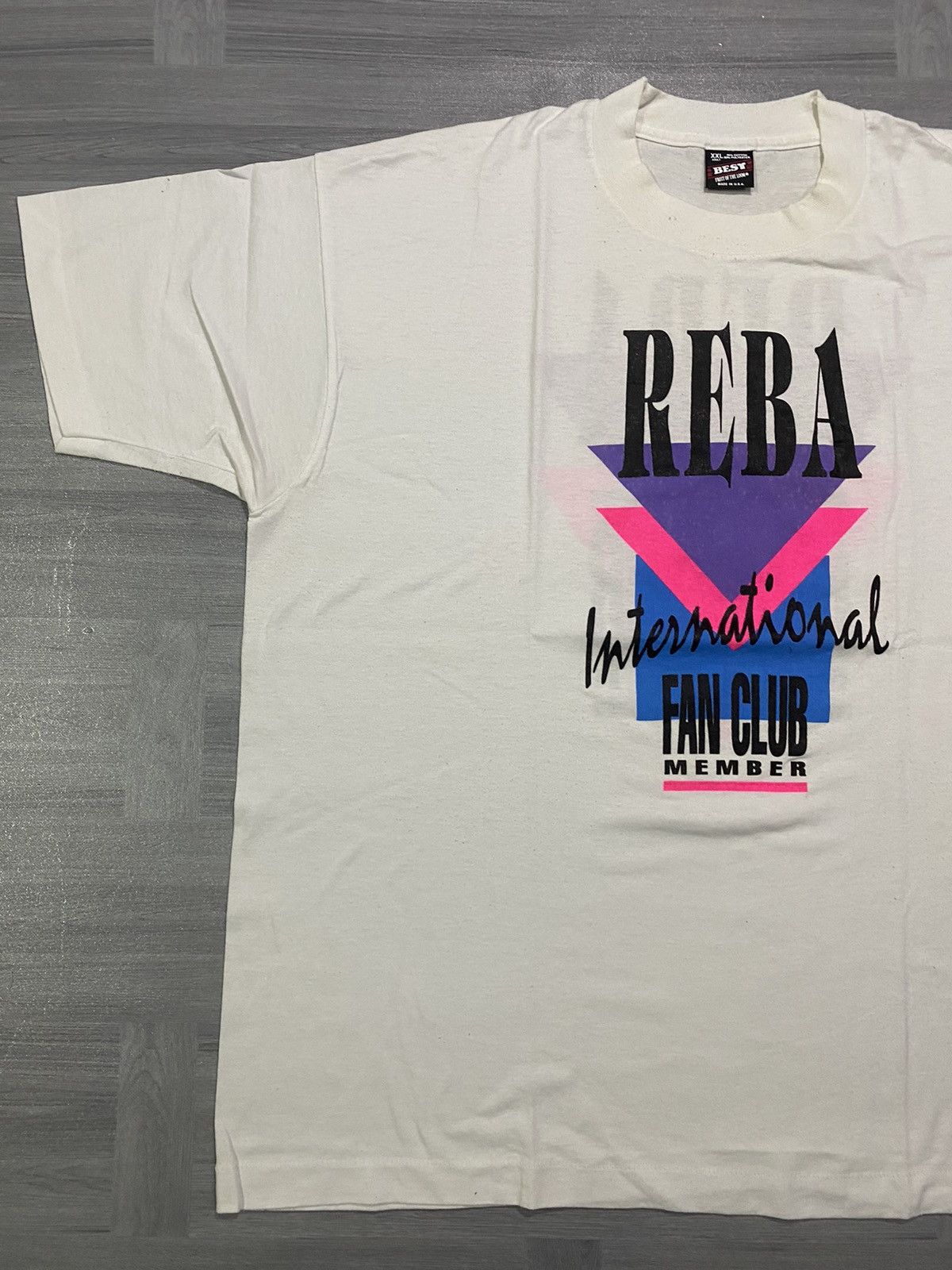Band Tees Vintage Reba Fan Club Member T-Shirt Size US XXL / EU 58 / 5 - 5 Thumbnail