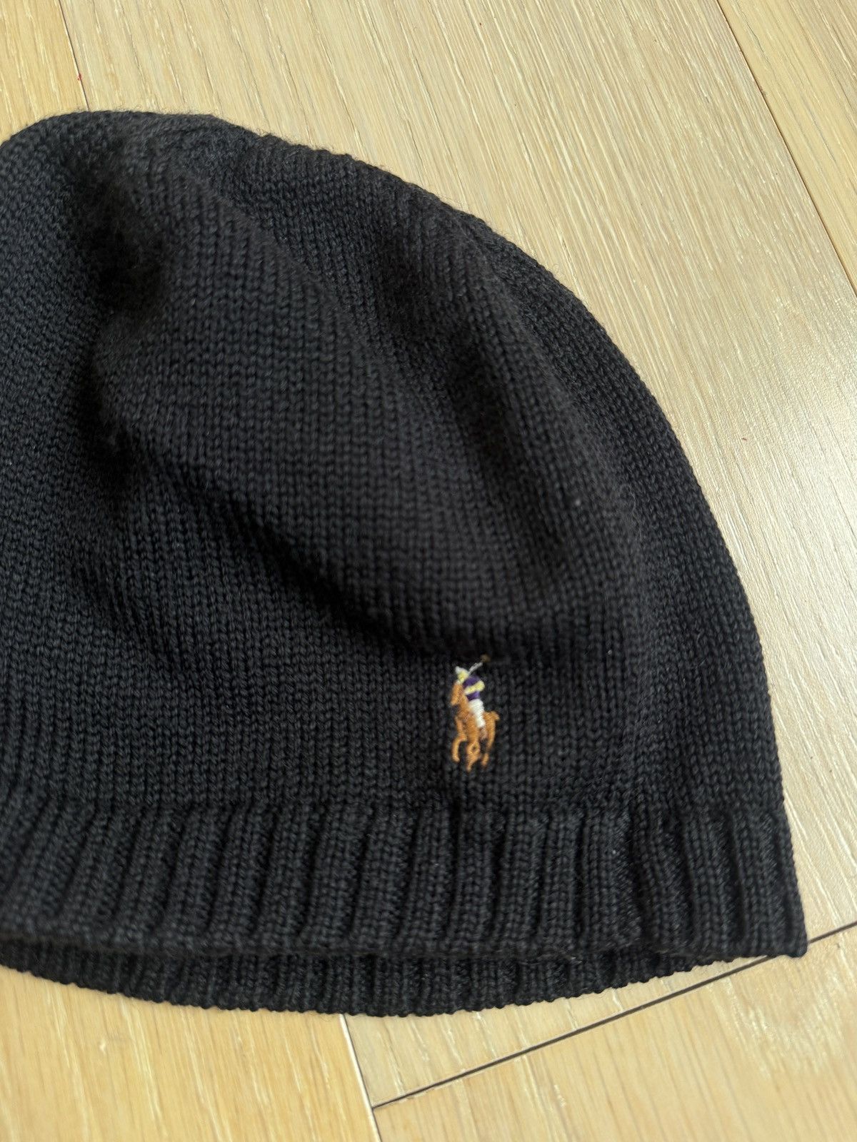 Polo Ralph Lauren Rare Polo Ralph Lauren Skull Knitted Beanie Size ONE SIZE - 6 Thumbnail