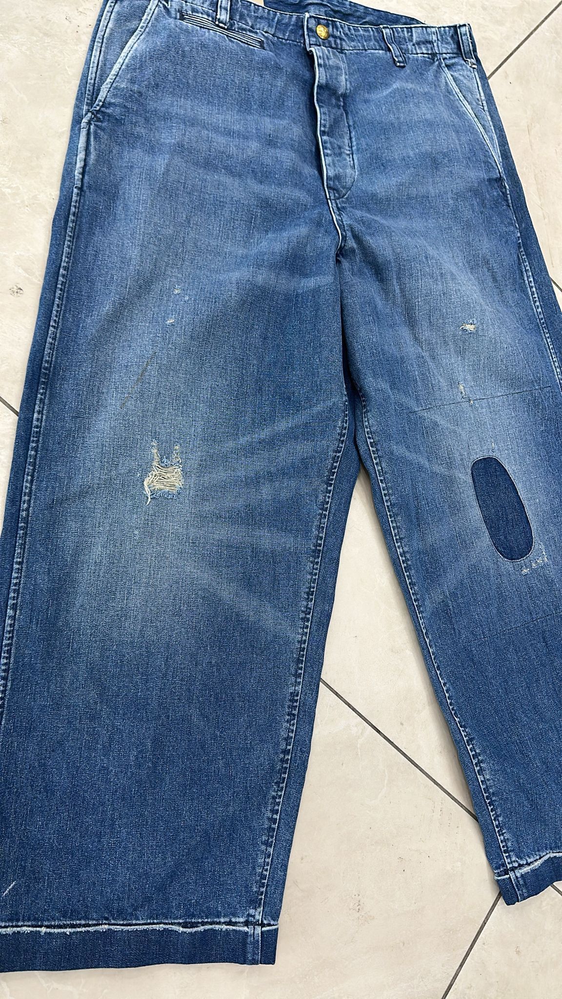 Levi's Vintage Clothing LVC Levi's Vintage Clothing 1920 BALLOON TWO HORSE JEAN RARE Size US 36 / EU 52 - 2 Thumbnail