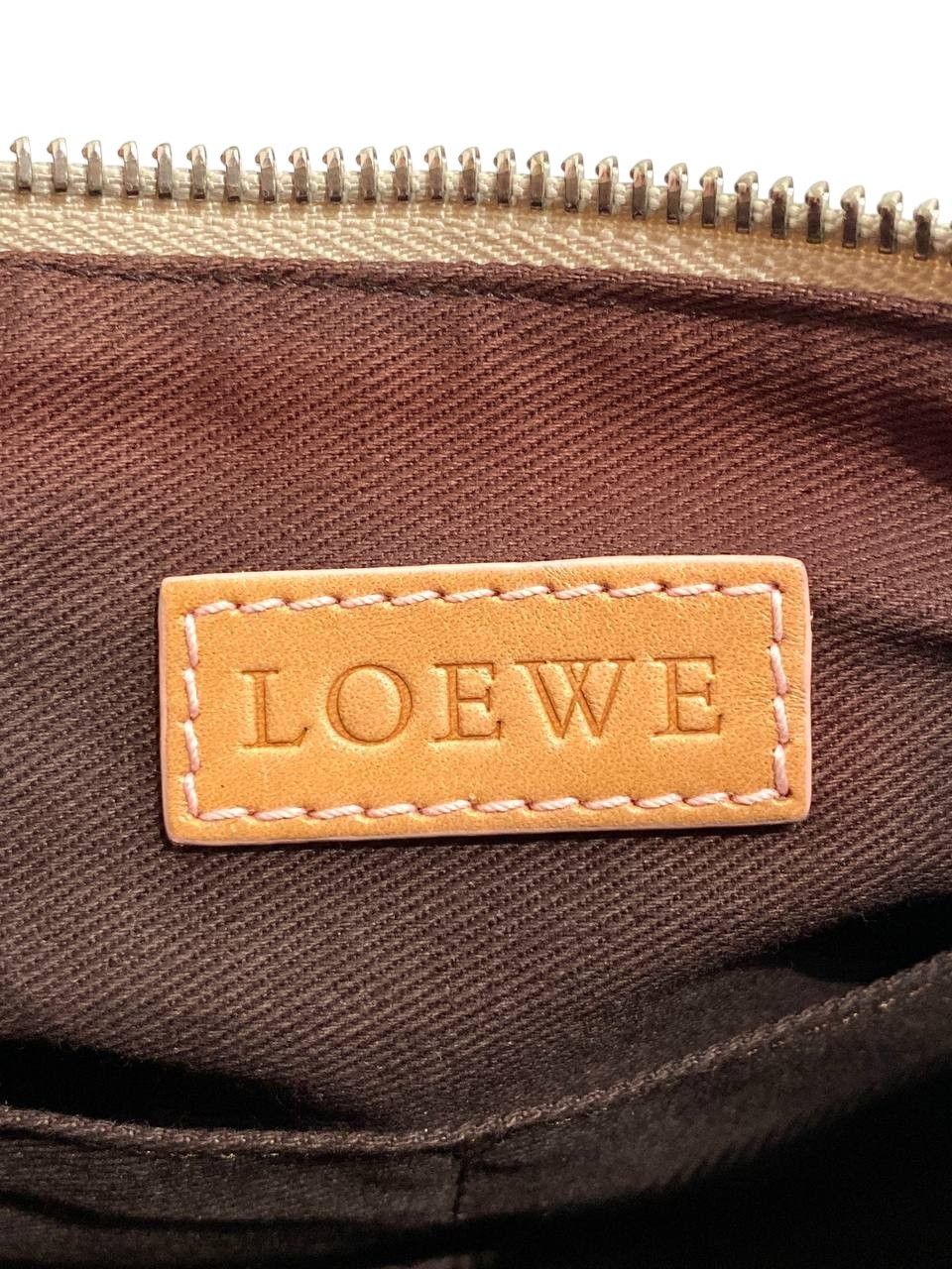 Loewe LOEWE Anagram Logo Monogram Leather Baguette Hand Bag Size ONE SIZE - 14 Thumbnail