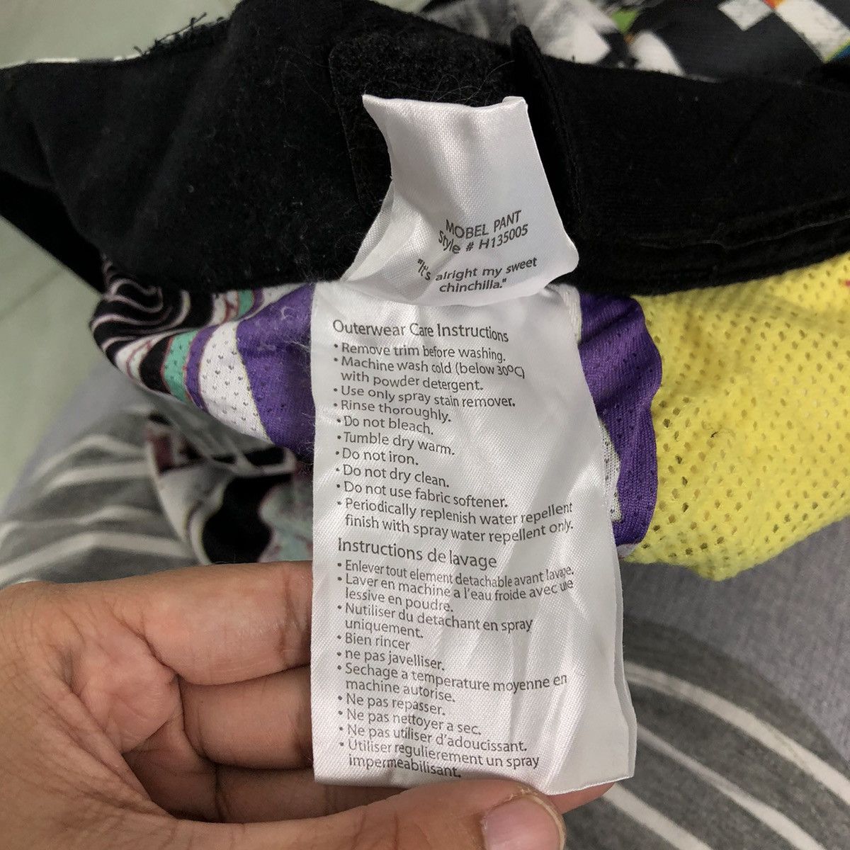 Japanese Brand 🔥RARE SKI PANTS JAPAN NIMBUS OVERPRINT ISSEY MIYAKE Size US 32 / EU 48 - 14 Thumbnail