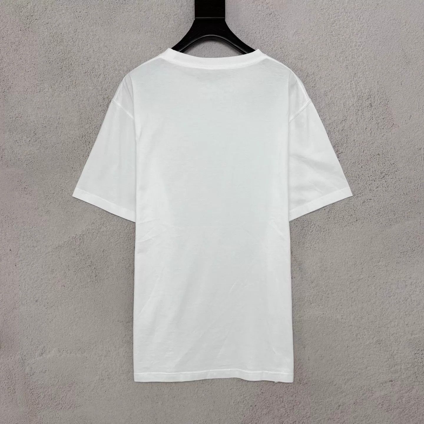 Dior DIOR FW22 solid logo crewneck short sleeve men white L tee Size US L / EU 52-54 / 3 - 2 Thumbnail