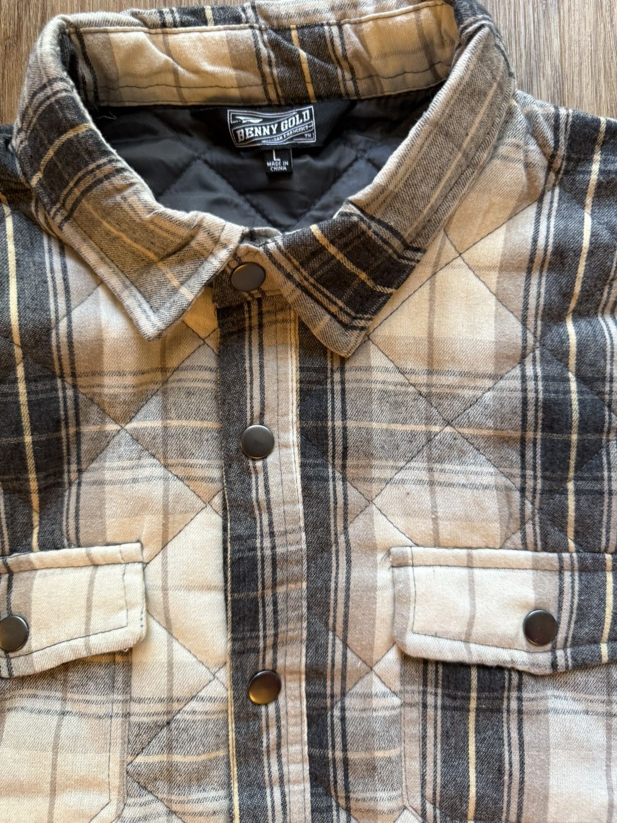 Benny Gold Benny Gold plaid Shacket over shirt Size US L / EU 52-54 / 3 - 2 Thumbnail