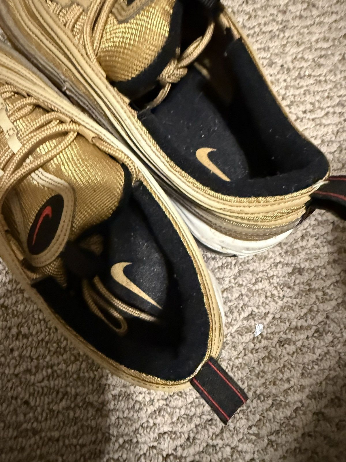 Nike Nike Air Max 97 OG Metallic Gold 2023 🏆⭐️ Size US 10 / EU 43 - 9 Thumbnail