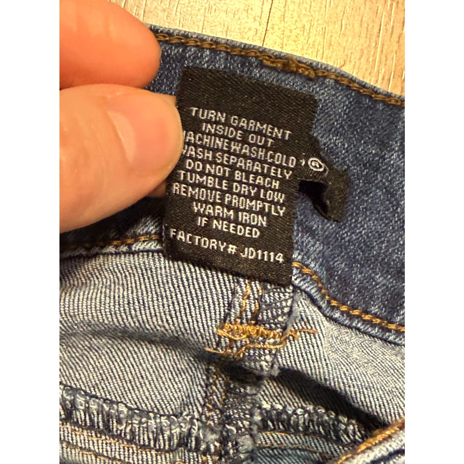 Denime D. Jeans Women's Jeans Blue Denim Skinny Legs Mid Rise Dark Wash Size 8 Size 30" / US 8 / IT 44 - 6 Thumbnail