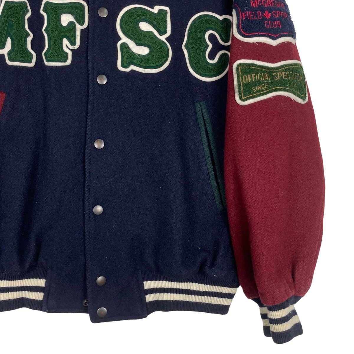 Japanese Brand × McGregor 💥MCGREGOR CITY VARSITY MULTICOLOUR JACKET Size US L / EU 52-54 / 3 - 4 Thumbnail