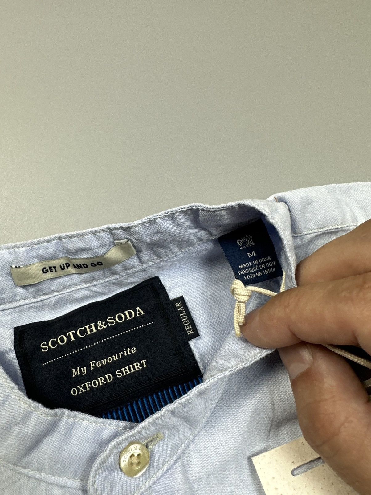 Scotch & Soda Scotch&Soda Light Blue Short sleeve buttoned shirt Size US M / EU 48-50 / 2 - 5 Thumbnail