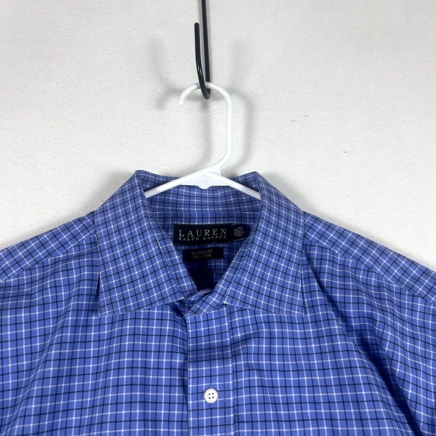 Polo Ralph Lauren Polo Ralph Lauren Button-Up Shirt Mens 17.5 34/35 Classic Fit Blue Long Sleeve Polo Ralph Lauren Performance Shirt Mens 17.5 34/35 Blue Button-Up Size US XXL / EU 58 / 5 - 2 Thumbnail