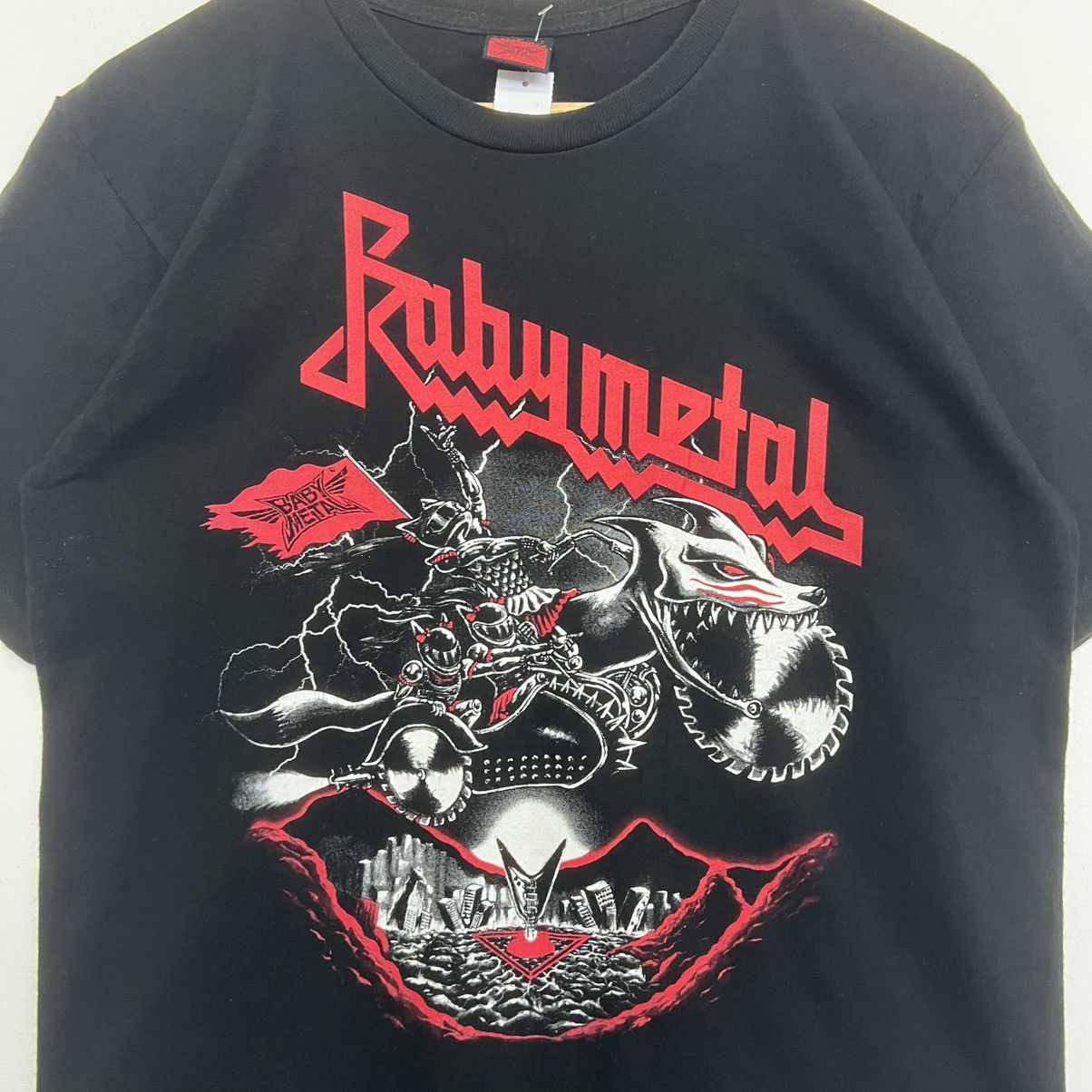 Band Tees BABYMETAL METAL GOD WORLD TOUR 2015 TSHIRT Size US L / EU 52-54 / 3 - 3 Thumbnail