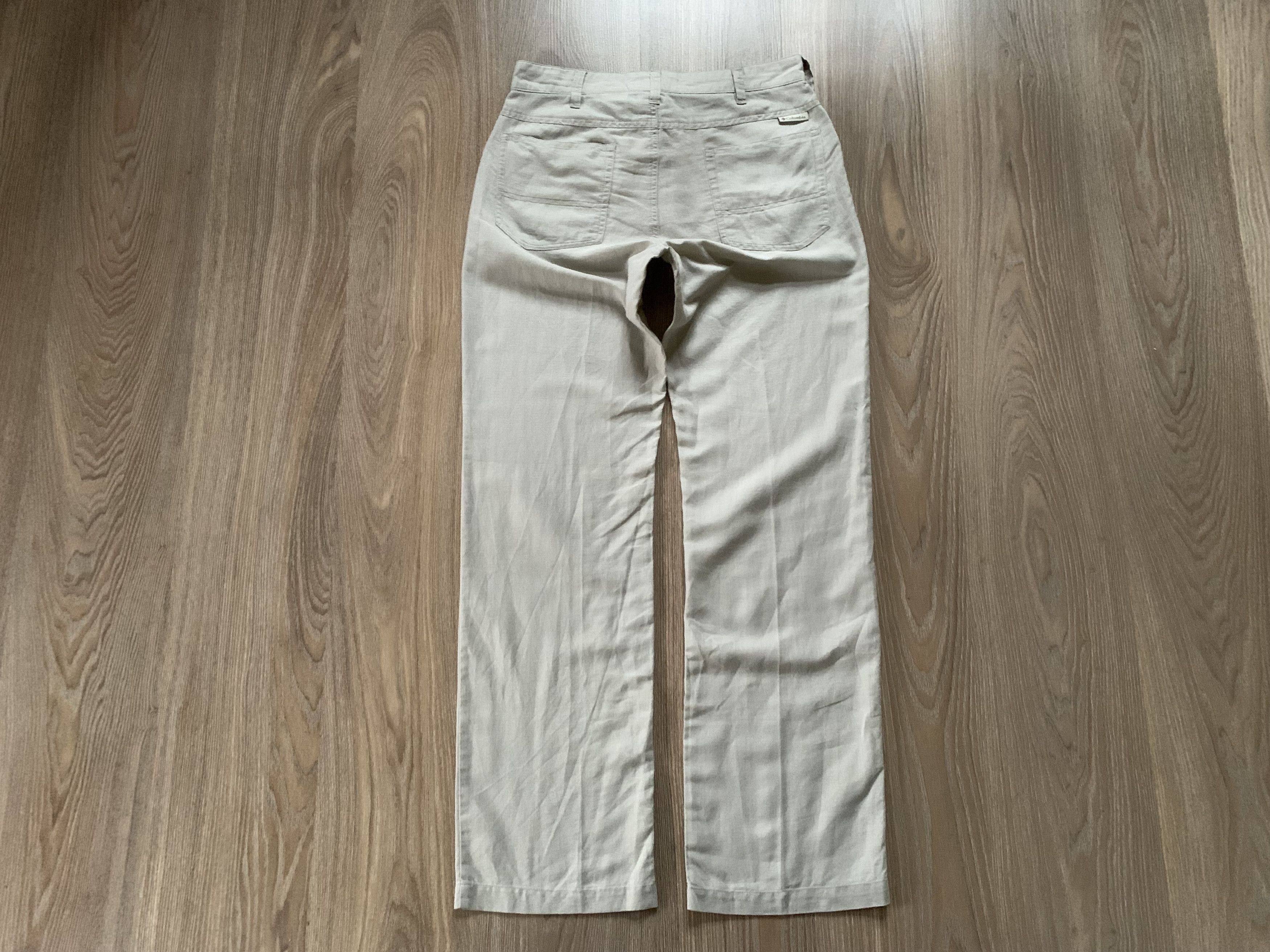 Columbia Mens Linen Outdoor Pants Trousers