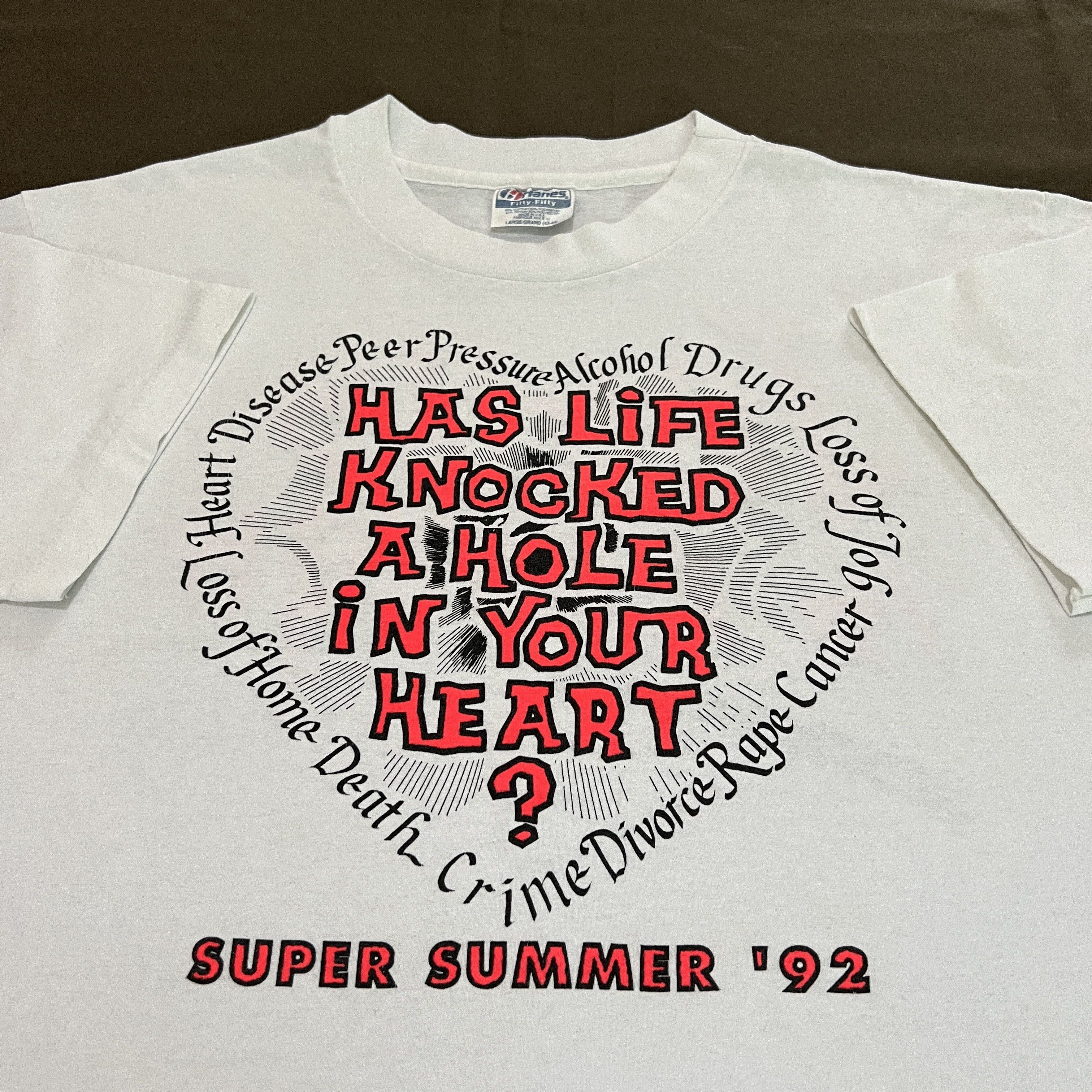 Vintage Vintage 90s Jesus God Holy Bible Promo Tee crime drugs Size US L / EU 52-54 / 3 - 1 Thumbnail