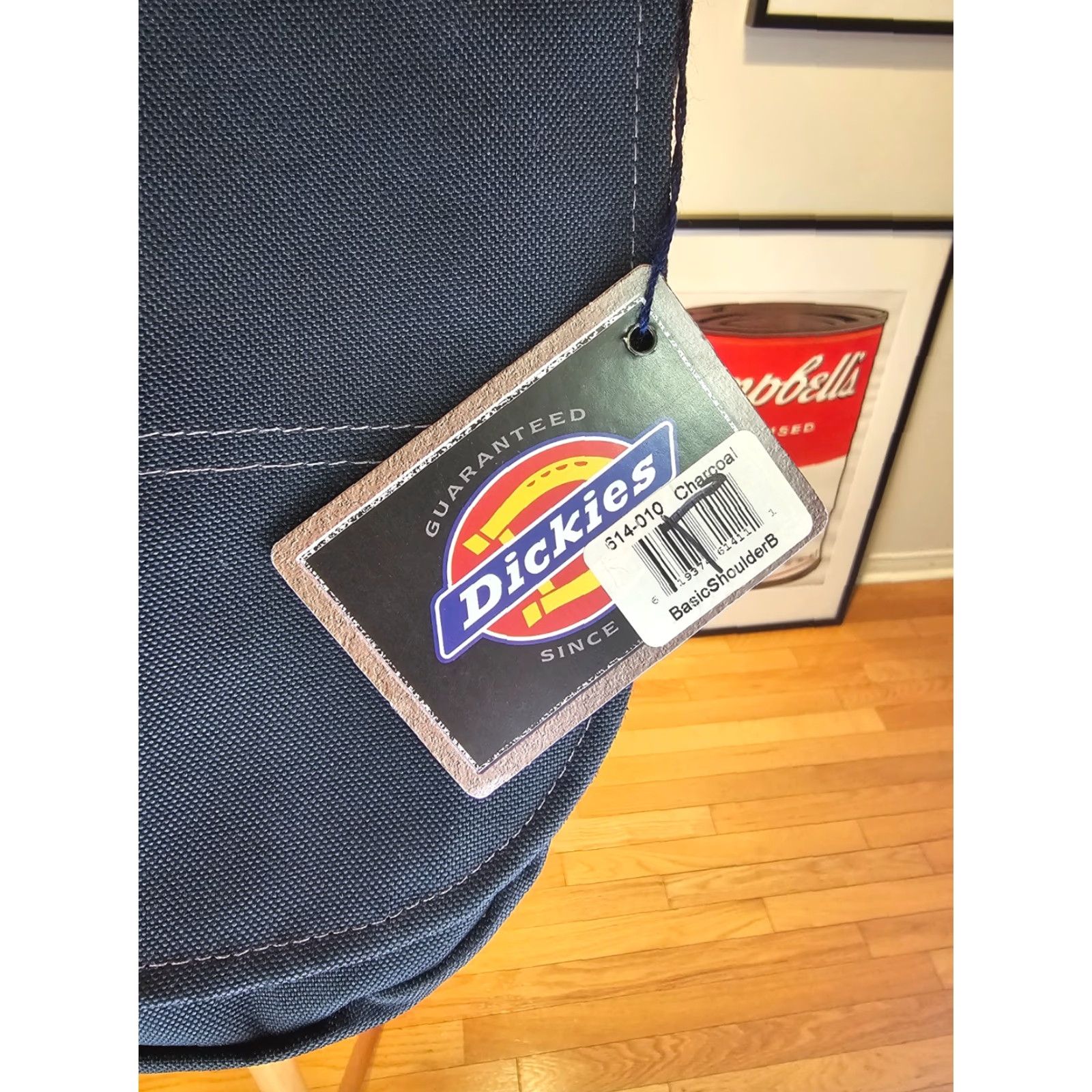 Dickies VINTAGE NWT 90's DICKIES YAK PAK CROSS BAG SZ 16X13X4 Black Canvas Crossbody Mens Womens Unisex Adults Size ONE SIZE - 3 Thumbnail