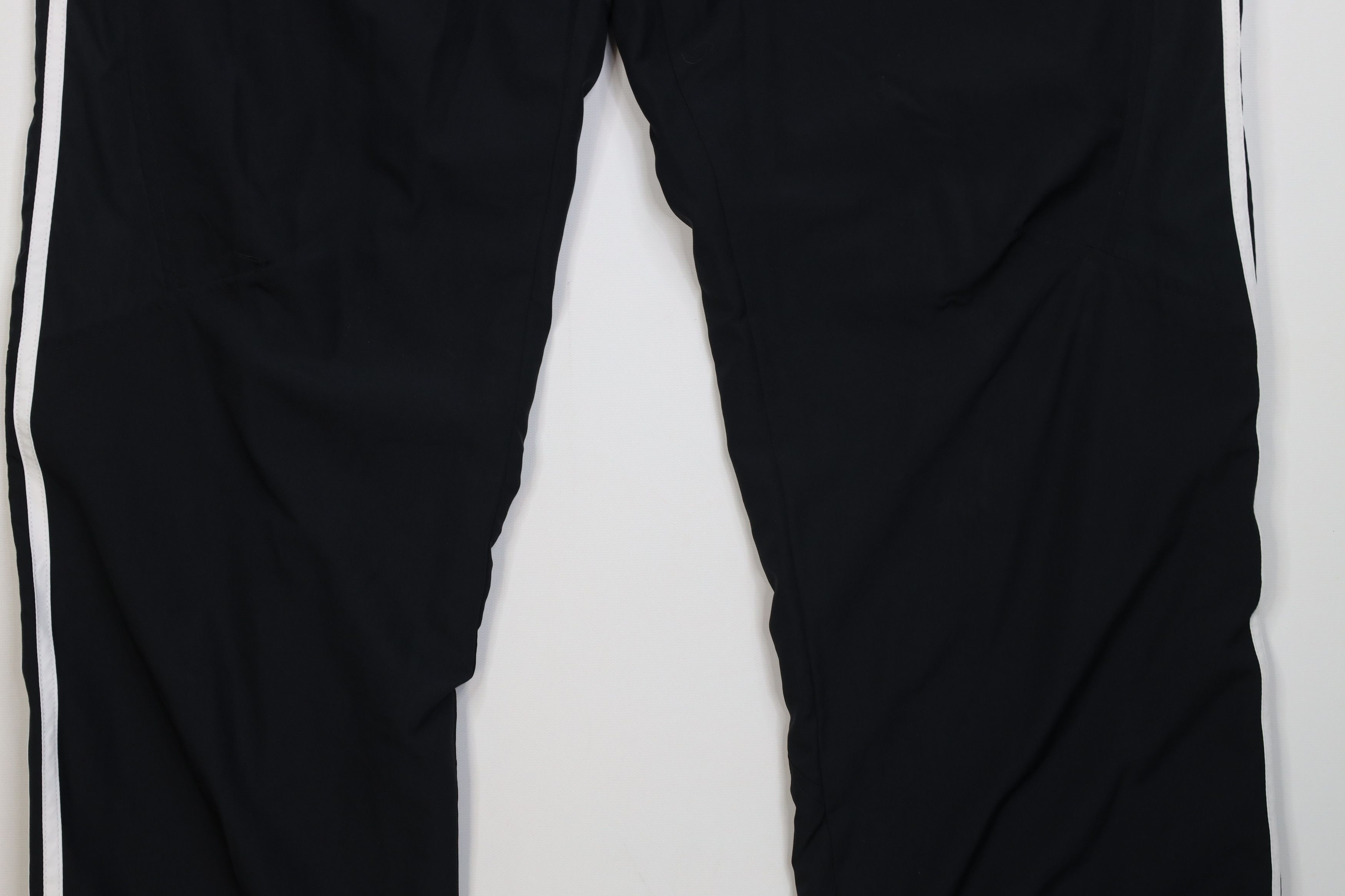 Adidas Vintage 90s Y2K Adidas Wide Leg Windbreaker Pants Black Size US 38 / EU 54 - 3 Thumbnail