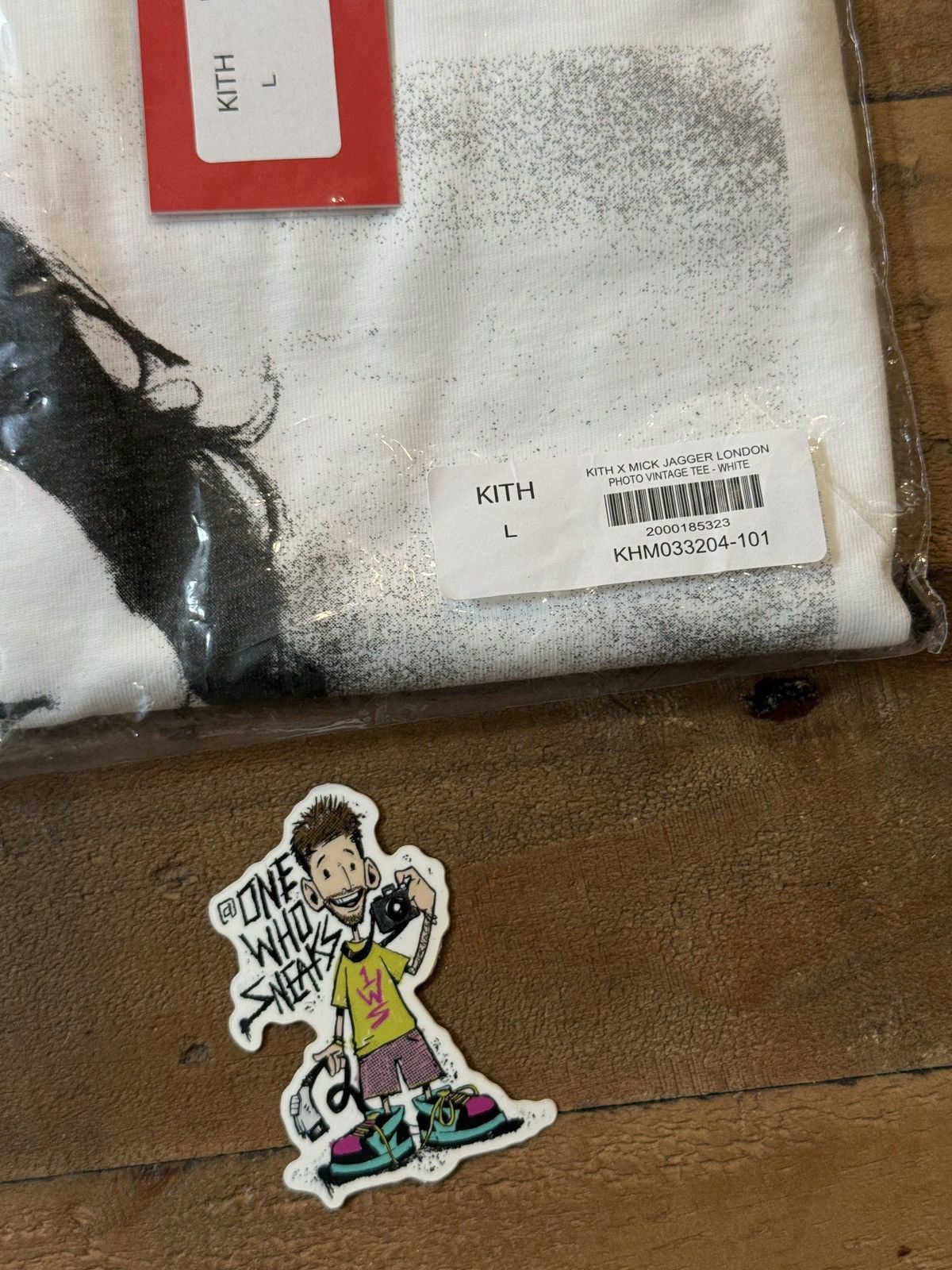 Kith Kith x The Rolling Stones Mick Photo Vintage Tee Size Large Size US L / EU 52-54 / 3 - 5 Thumbnail