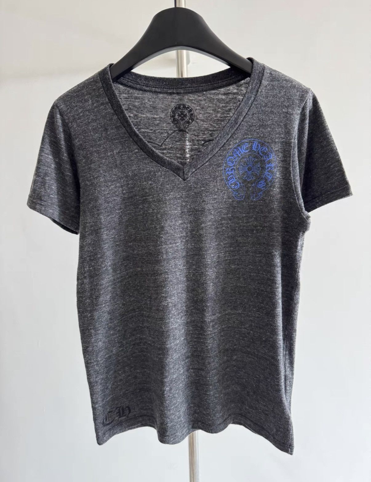 Chrome Hearts Chrome Hearts Greyish Blue Horseshoe Short Sleeve Size US M / EU 48-50 / 2 - 1 Thumbnail