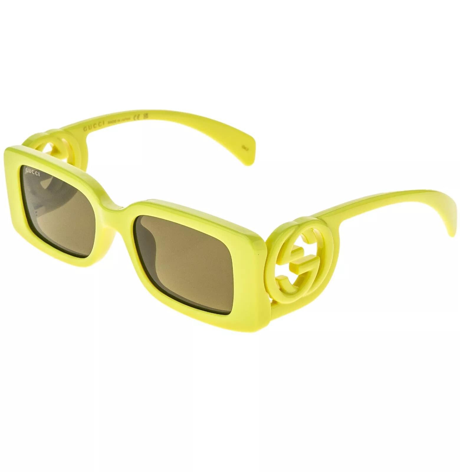 Gucci GUCCI Couture 1325 Yellow GG Logo 007 Narrow Fashion GG1325S Size ONE SIZE - 8 Thumbnail