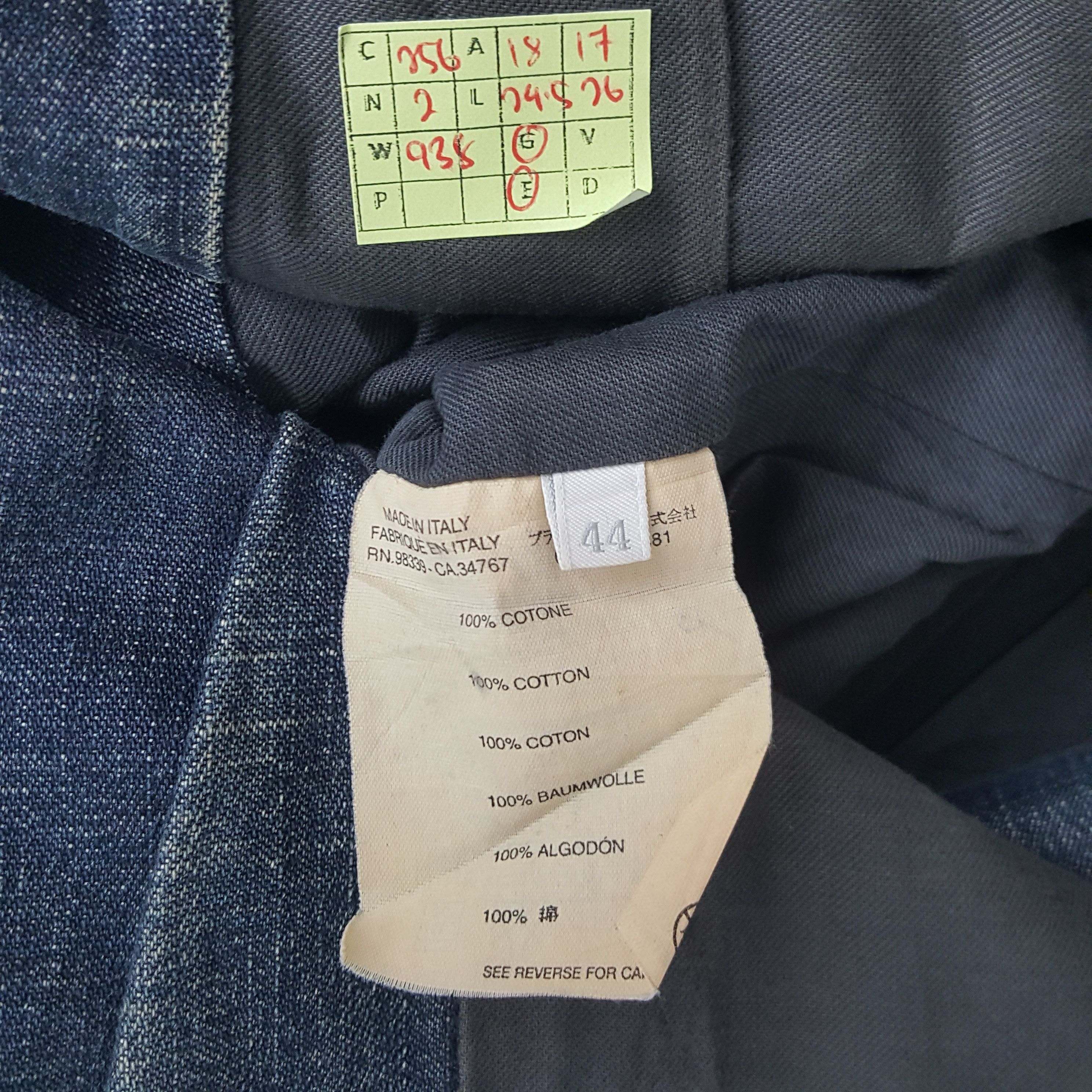 Miu Miu × Vintage Vintage Miu Miu Italian Brand Denim Jacket Size US XS / EU 42 / 0 - 7 Thumbnail