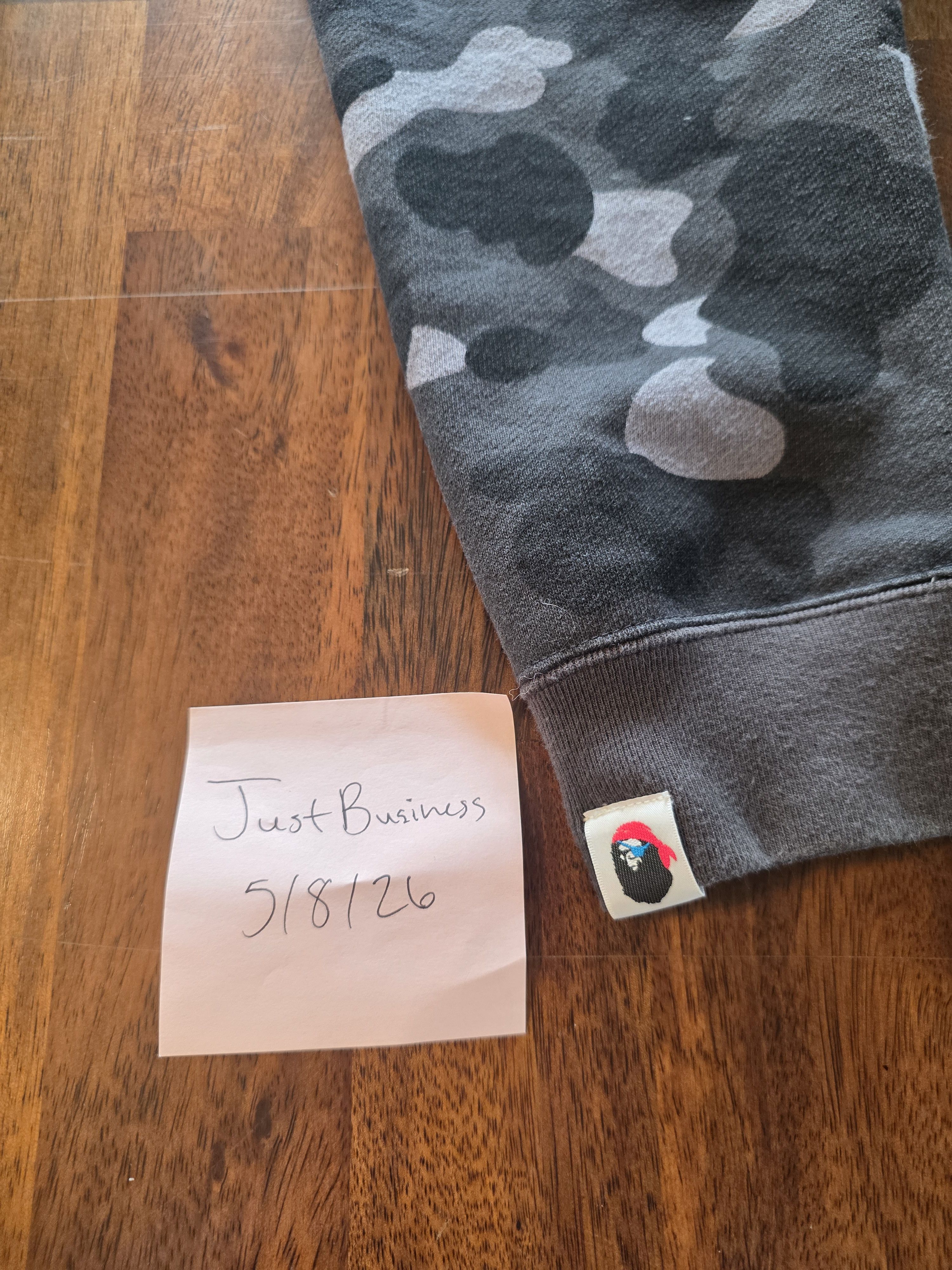Bape Bape Pirate Store Black Camo Zip-Up Hoodie Size US L / EU 52-54 / 3 - 11 Thumbnail
