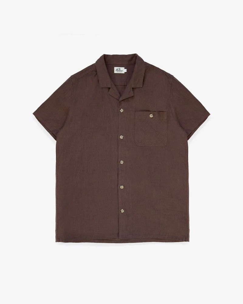 Manresa Scotch Beach shirt in Espresso