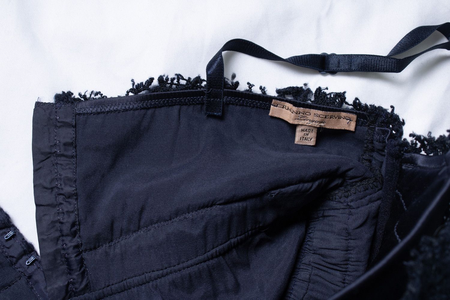 Ermanno Scervino Ermanno Scervino, Blue lingerie top with wool Size S / US 4 / IT 40 - 6 Thumbnail