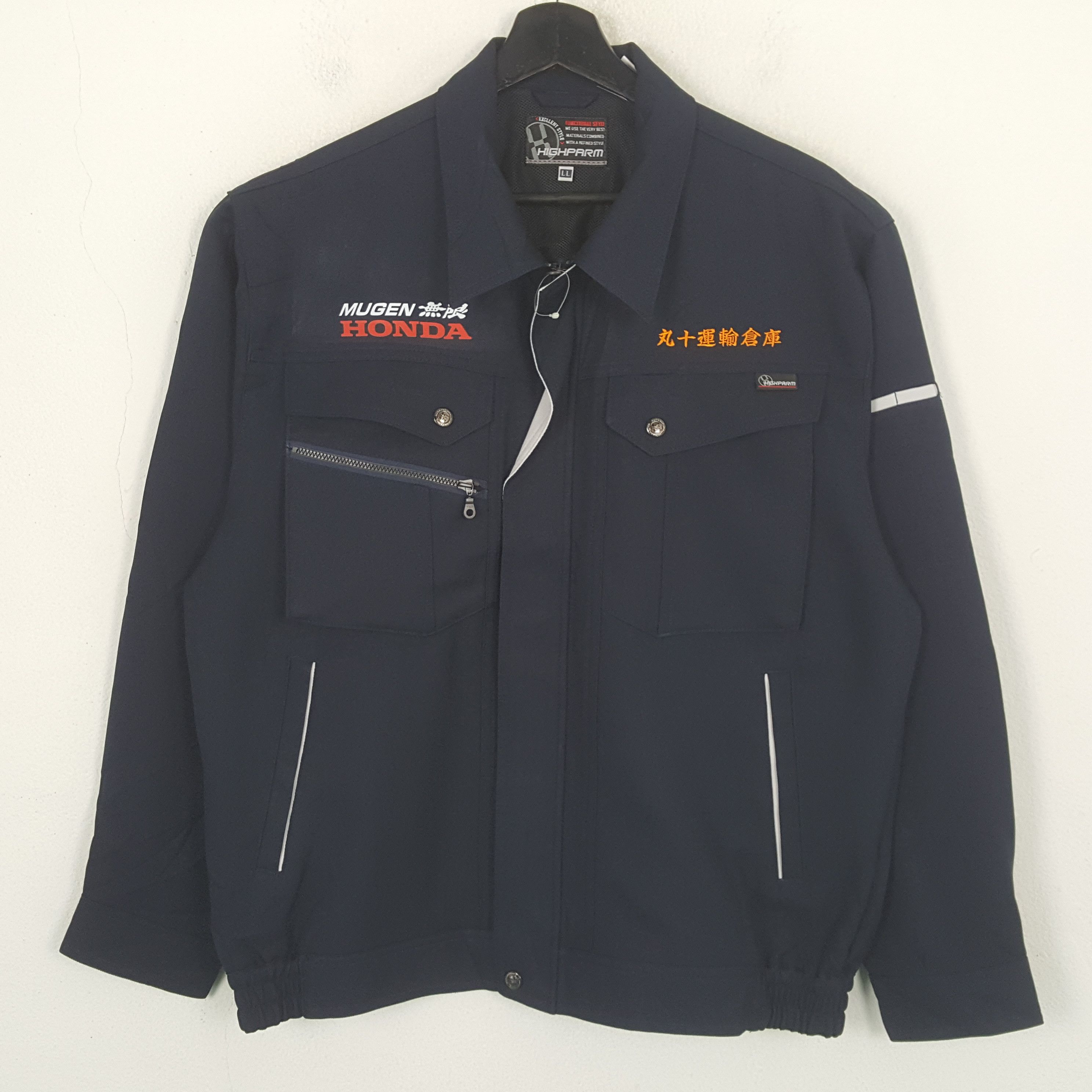 Vintage Mugen Honda Japanese Motorsports Custom Jacket C296n18 Size US L / EU 52-54 / 3 - 3 Thumbnail