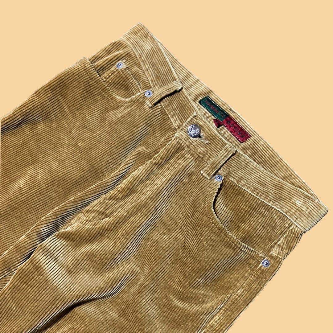 Katharine Hamnett London Hamnett Active Corduroy Pants / Vintage British Design M Size US 30 / EU 46 - 3 Thumbnail