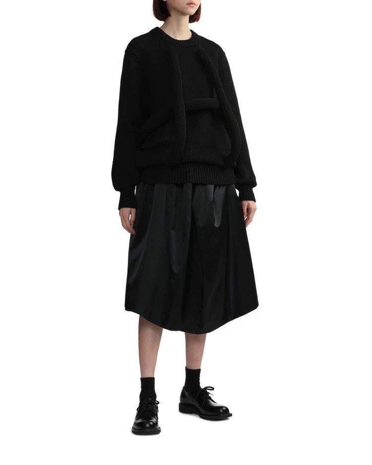 Comme des Garcons Comme Des Garcons Black three-dimensional thick rope sweat Size M / US 6-8 / IT 42-44 - 8 Thumbnail