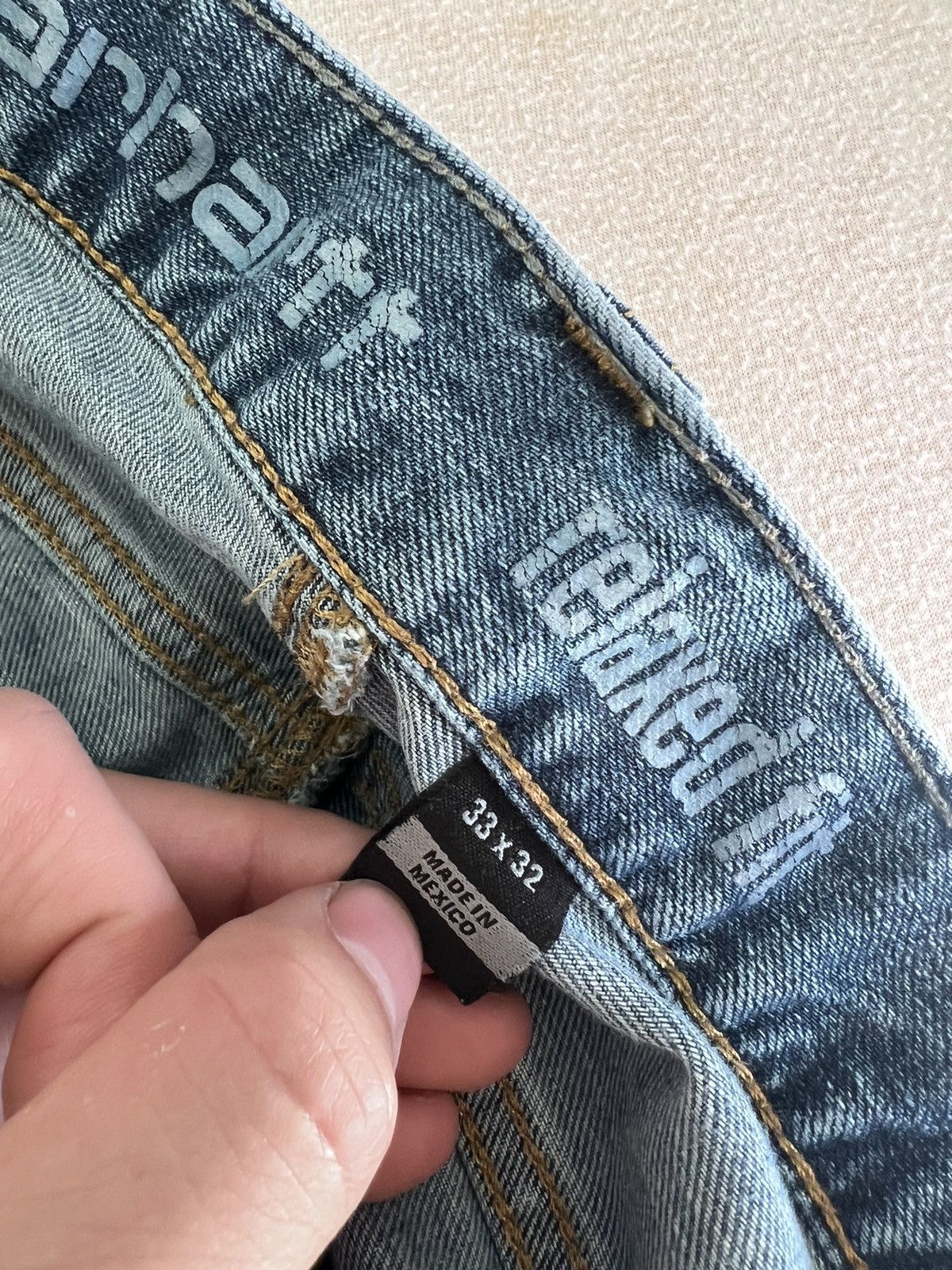 Carhartt Carhartt Relaxed Fit Straight Leg denim Size US 32 / EU 48 - 7 Thumbnail