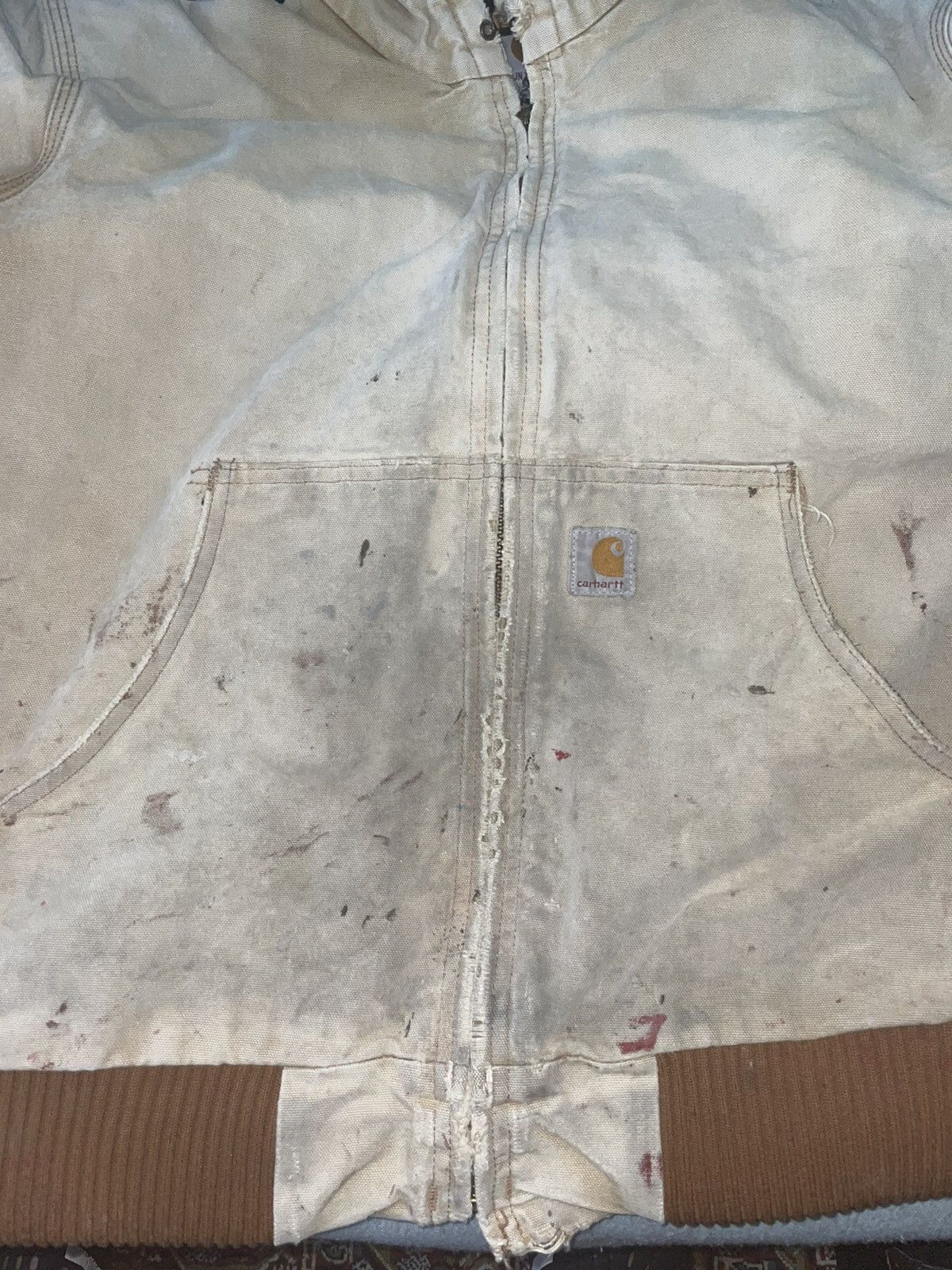 Carhartt Vintage Carhartt j140 BWN Active Jacket Size US L / EU 52-54 / 3 - 7 Thumbnail