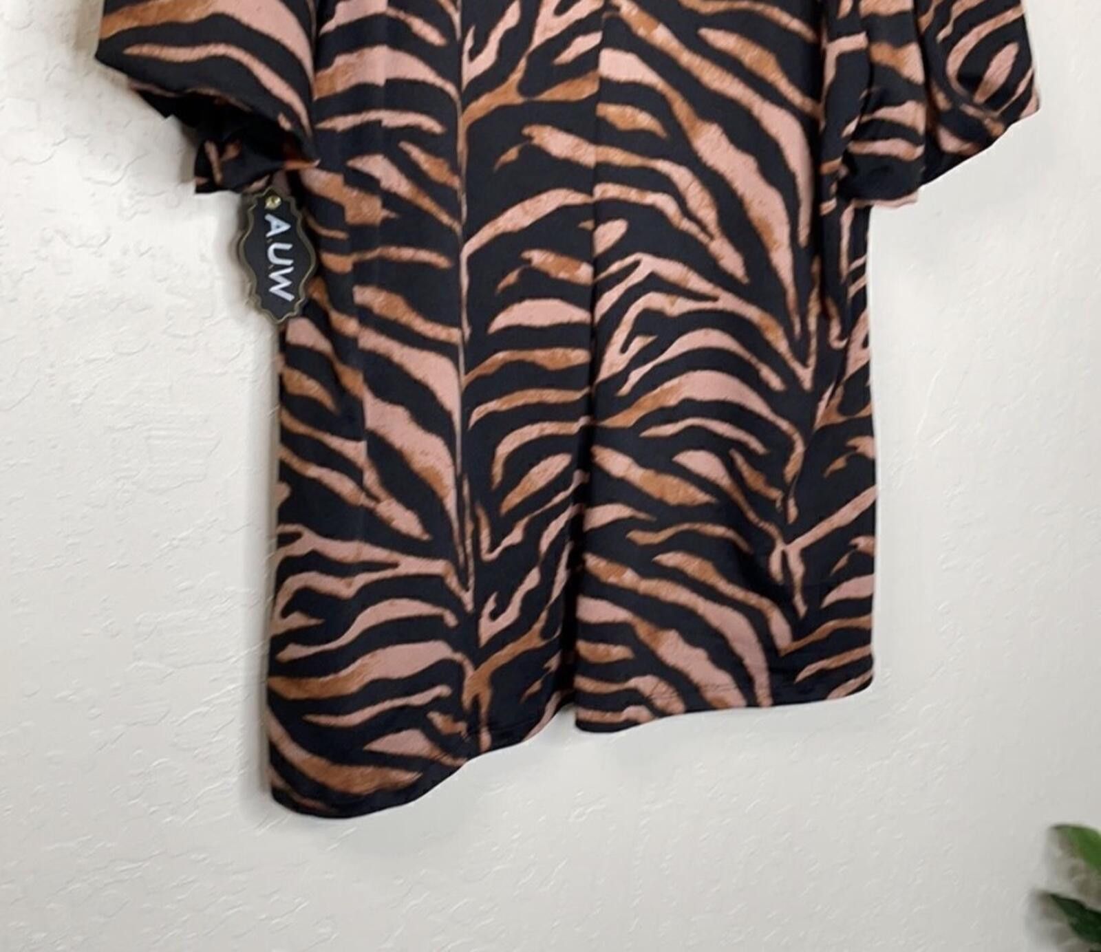 Other A.U.W leopard print blouse Size XXL / US 16-18 / IT 52-54 - 5 Thumbnail