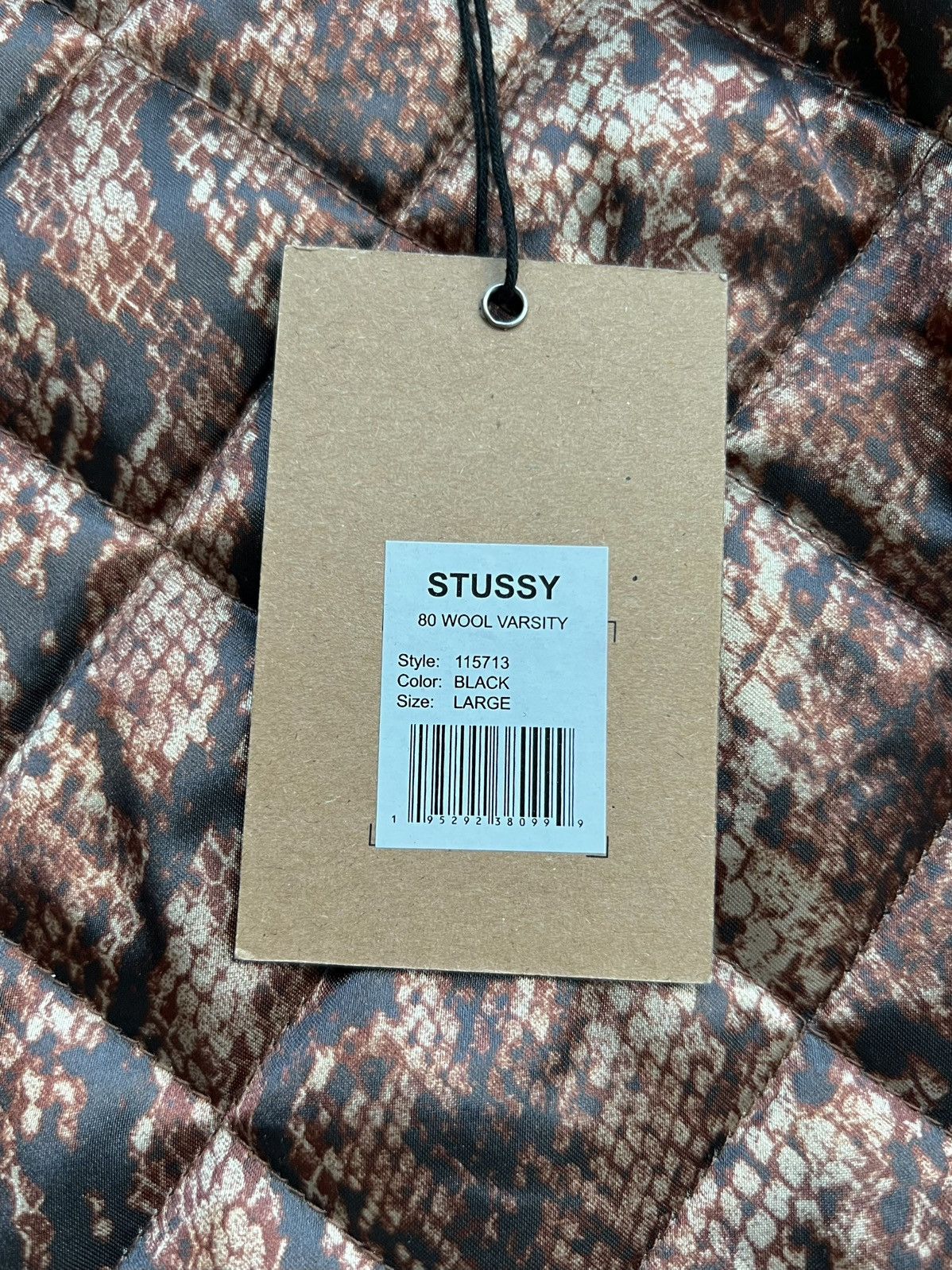 Stussy Stussy 80 Wool Varsity Jacket Large Size US L / EU 52-54 / 3 - 5 Thumbnail