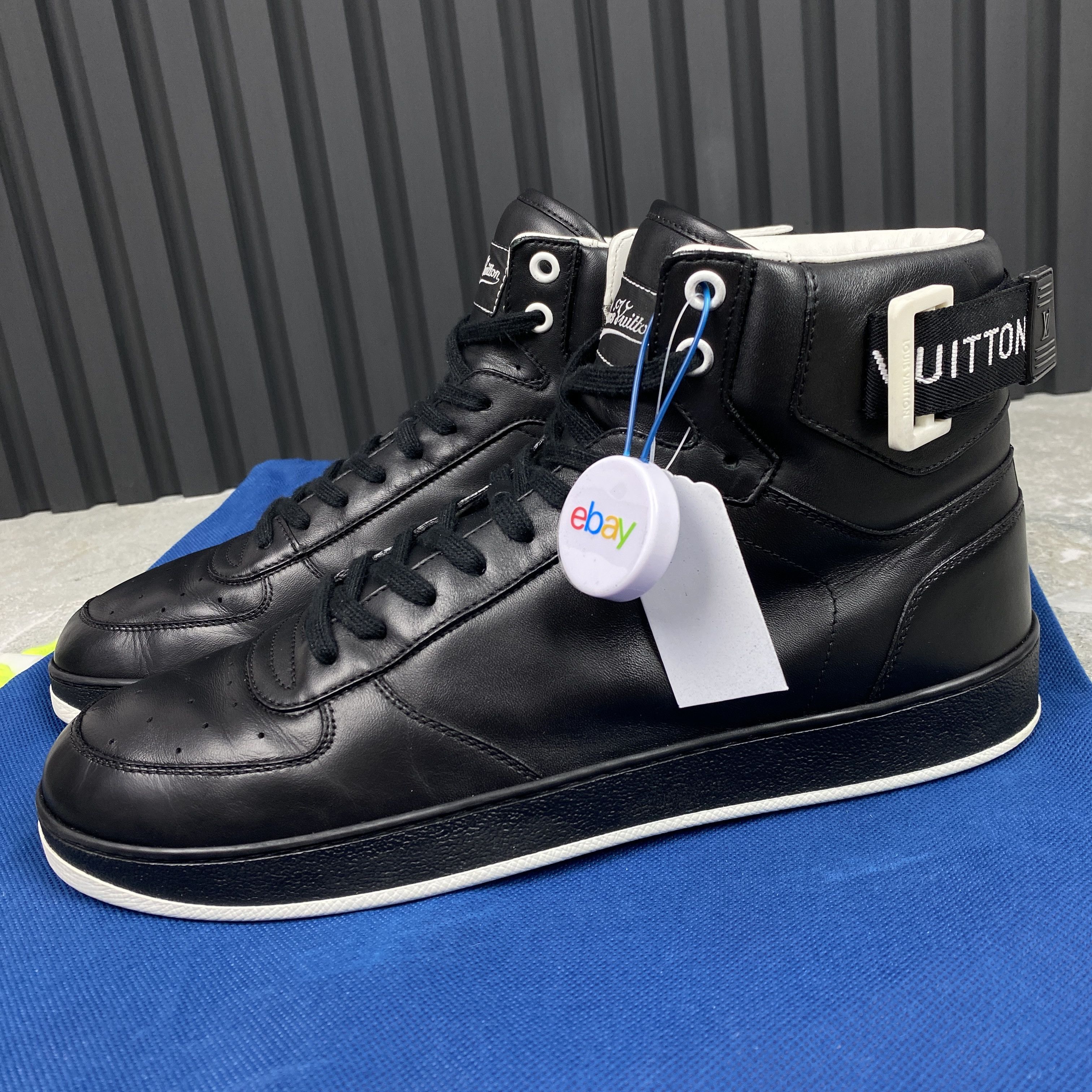 Louis Vuitton Rivoli High Top Sneakers Leather