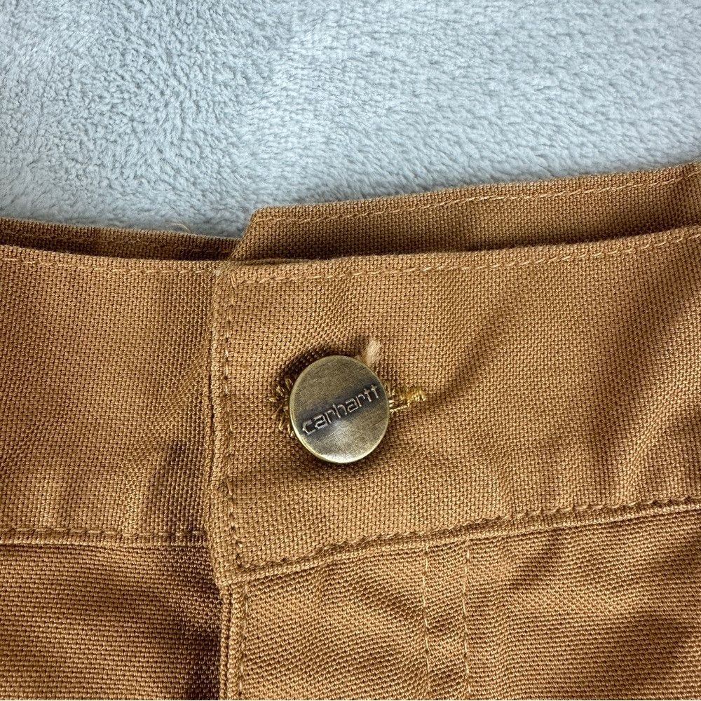 Carhartt Carhartt Rework Double Knee Tan Shorts Men's Size 34 W REFE Size US 34 / EU 50 - 6 Thumbnail