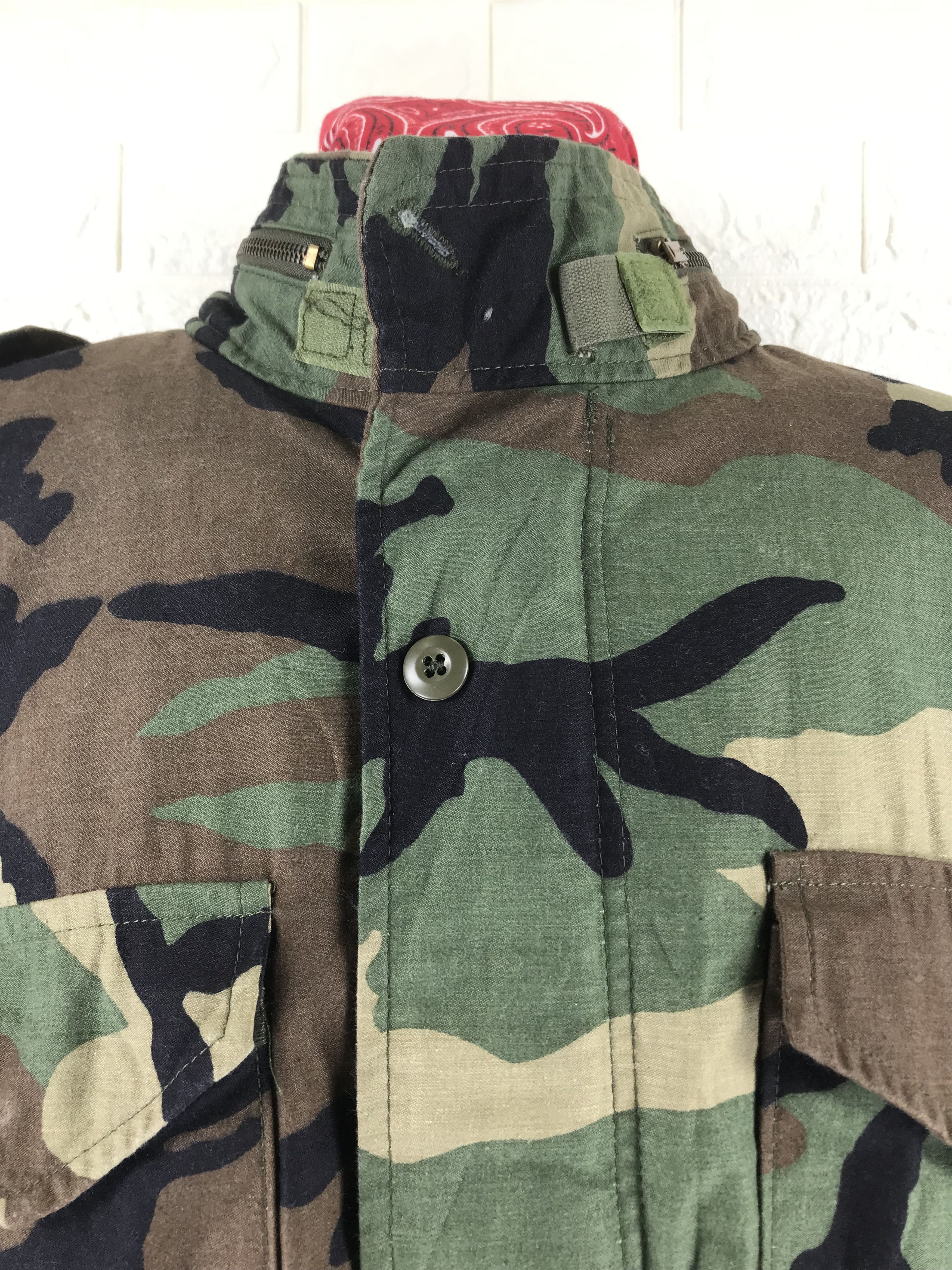 Alpha Industries Vintage Alpha Industries M65 Military Camo Jacket Size US XXL / EU 58 / 5 - 8 Thumbnail