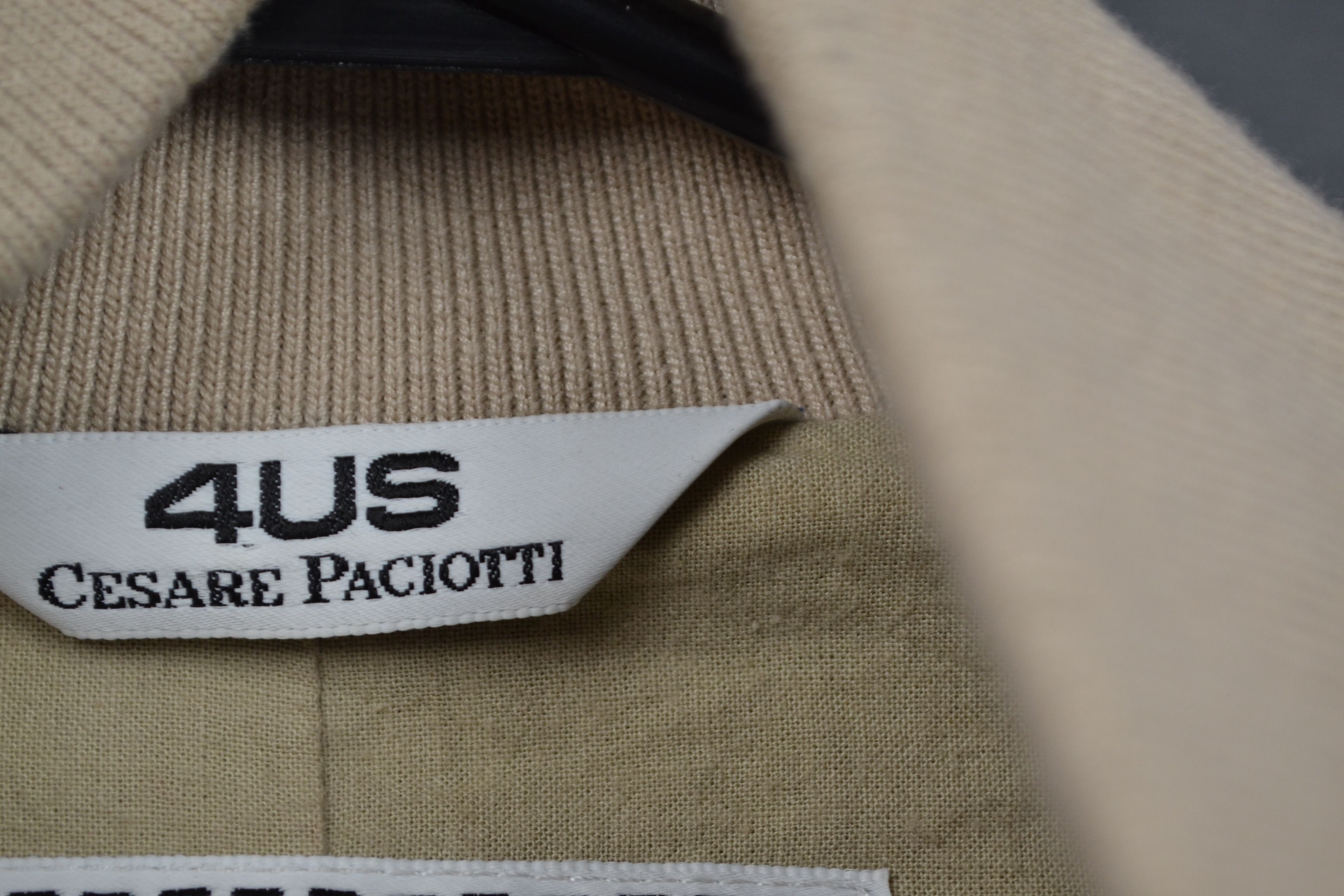 Paciotti Cesare Paciotti 4US Suede Leather Bomber Jacket 50 M Sabbia Size US M / EU 48-50 / 2 - 6 Thumbnail