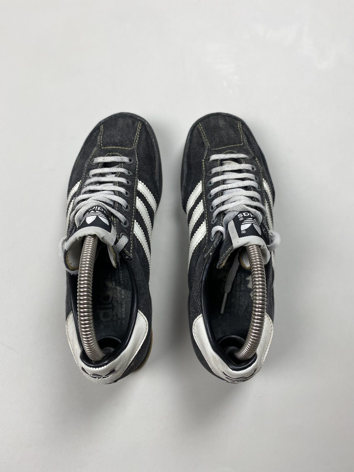 Adidas × Vintage Adidas Vintage Y2K Denim Low Top Sneakers Shoes Size US 5.5 Size US 5.5 / IT 35.5 - 15 Thumbnail