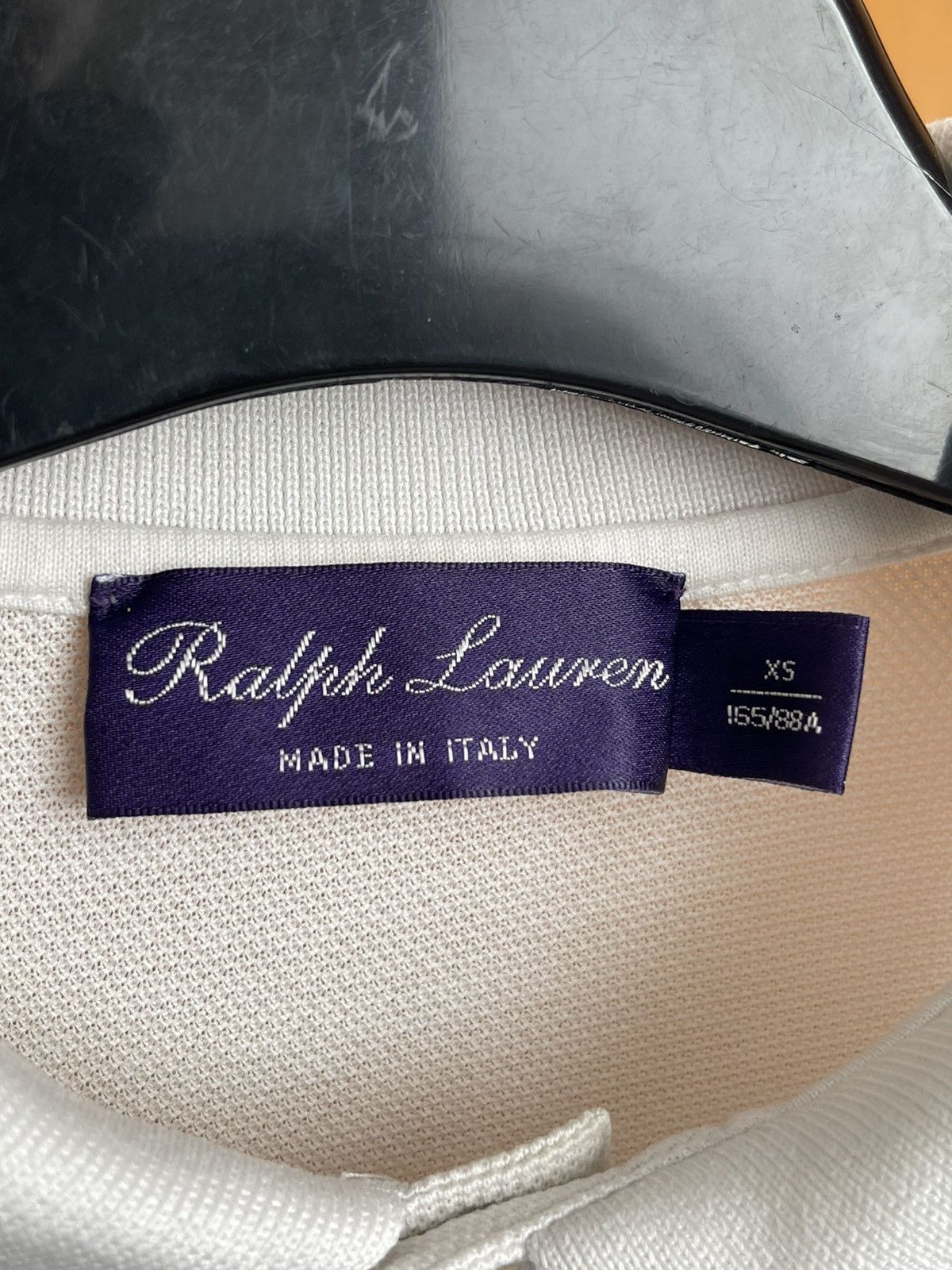 Ralph Lauren Purple Label Ralph Lauren Purple Label White Gold Polo Size US XS / EU 42 / 0 - 5 Thumbnail