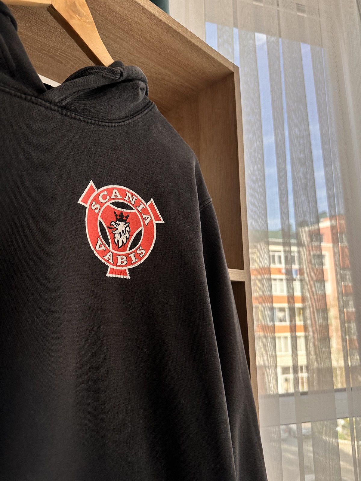 Vintage Scania Vabis Thomas Widnau Racing Hoodie, image size:1200x1600