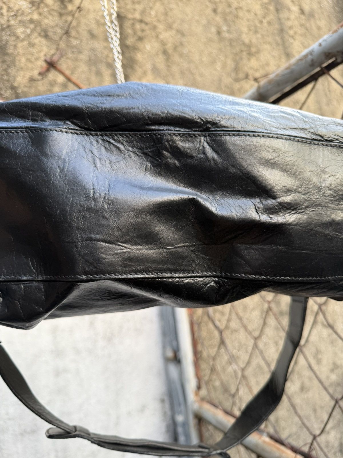 Balenciaga Balenciaga - 2000’s - Classic Motorcycle Le City Bag Black Size ONE SIZE - 11 Thumbnail