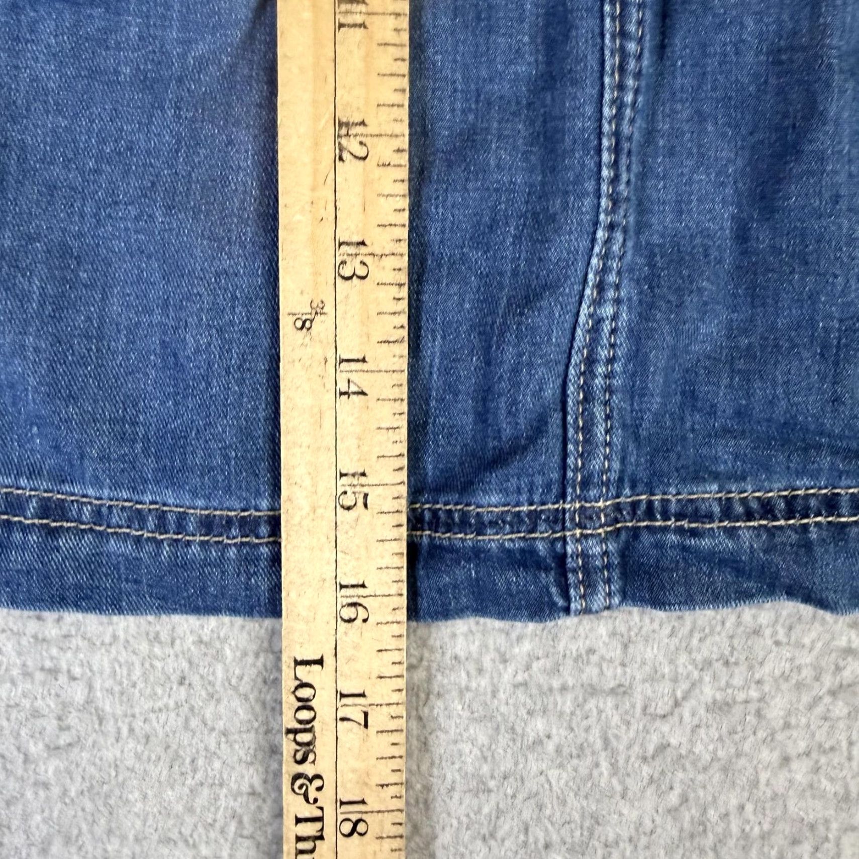 Vintage Brand New American Eagle Skirt Belted A-Line Mini High Rise Women 0 Blue Short Belted 0 Womens High Rise Belted Skirt Size 25" / US 0 / IT 36 - 5 Thumbnail