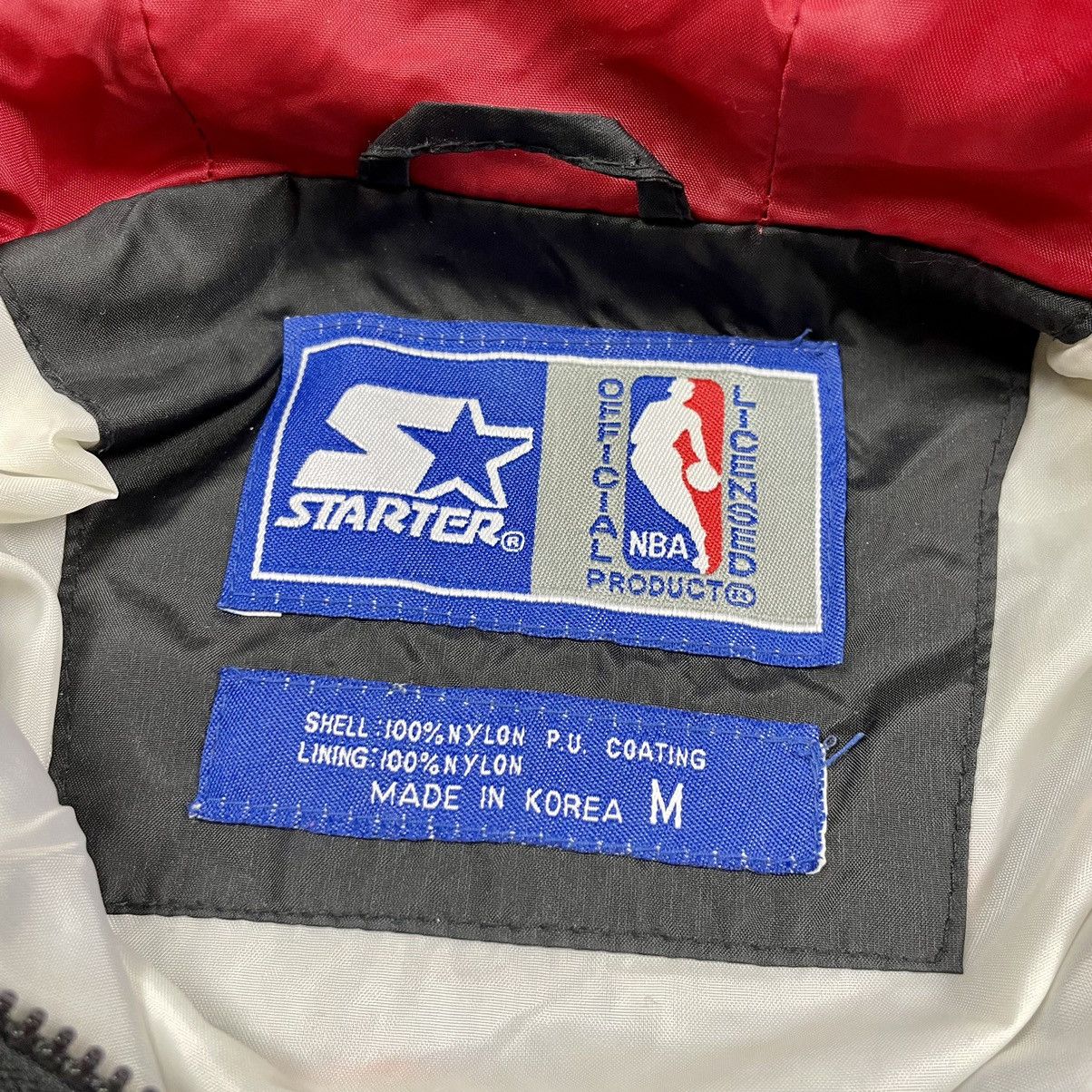 NBA Vintage Starter NBA Chicago Bulls Jacket Size US M / EU 48-50 / 2 - 9 Thumbnail