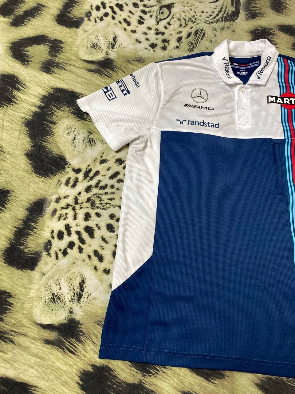 Hackett × Vintage Williams Martini Racing Team Hackett F-1 Mercedes-Benz Large Size US L / EU 52-54 / 3 - 18 Thumbnail