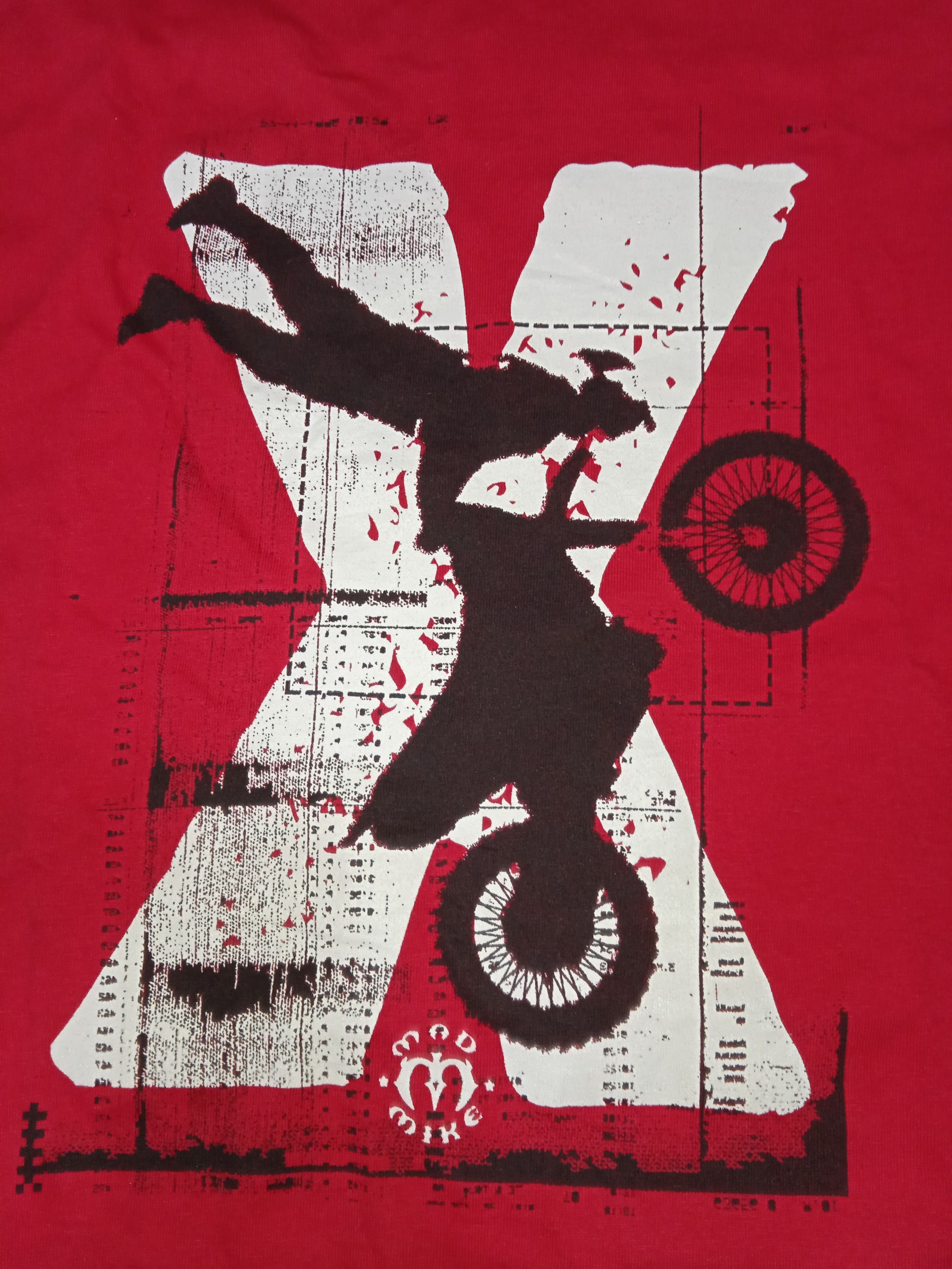 NASCAR × Vintage Vintage 90s 2000s Mad Mike X Game Drift T Shirt Y2K Size US L / EU 52-54 / 3 - 4 Thumbnail
