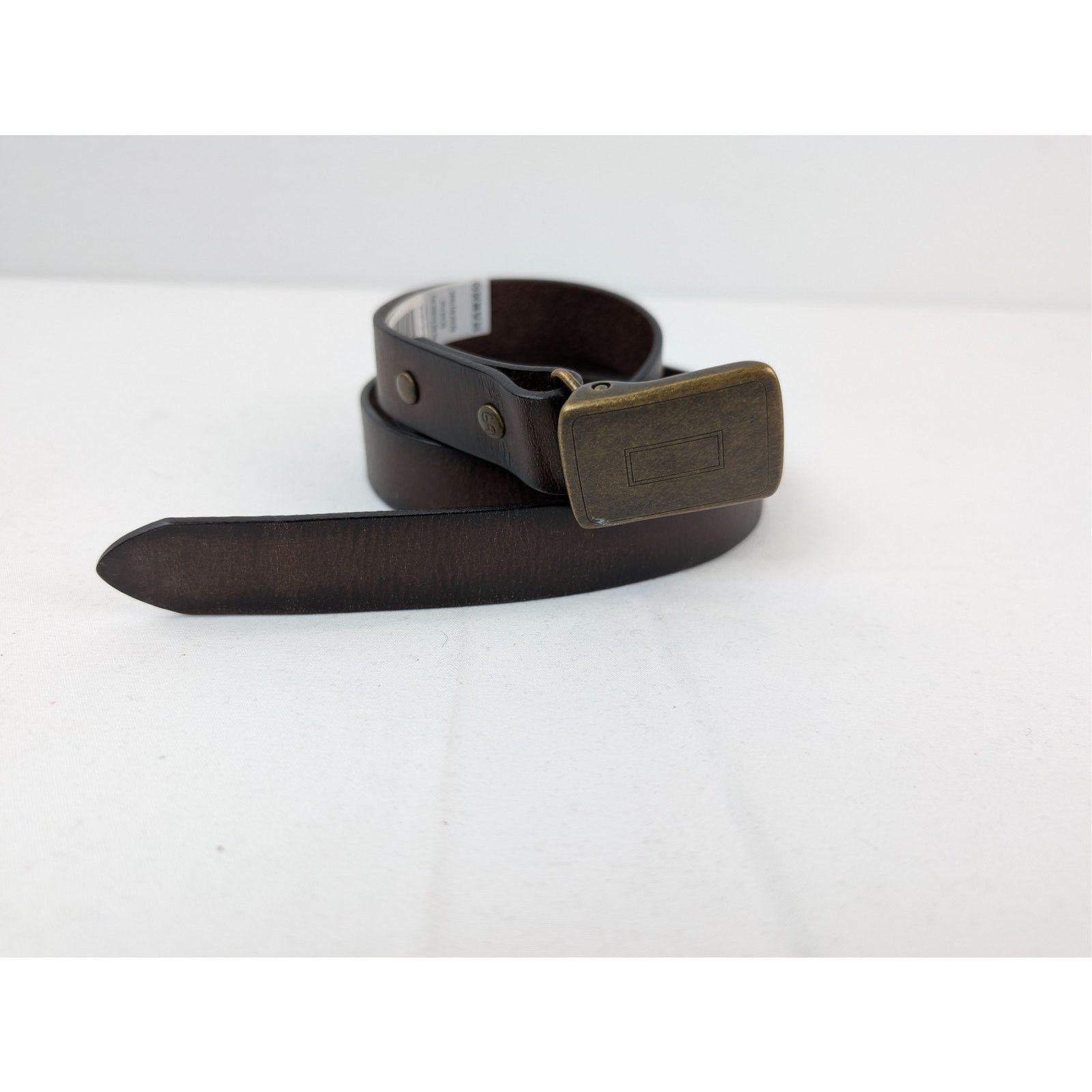 Todd Snyder o1rshd1 CC20 Size: 34 / Vintage Leather Belt in Dark Brown Size 34 - 7 Thumbnail
