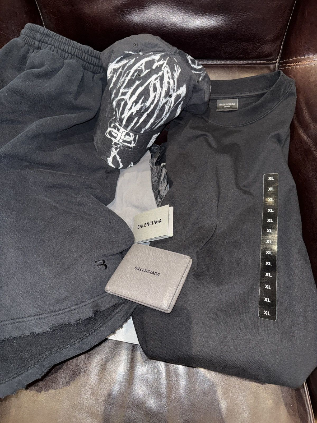 Balenciaga 'Washed' Prince Of Wales SB jacket Size 44R - 23 Thumbnail