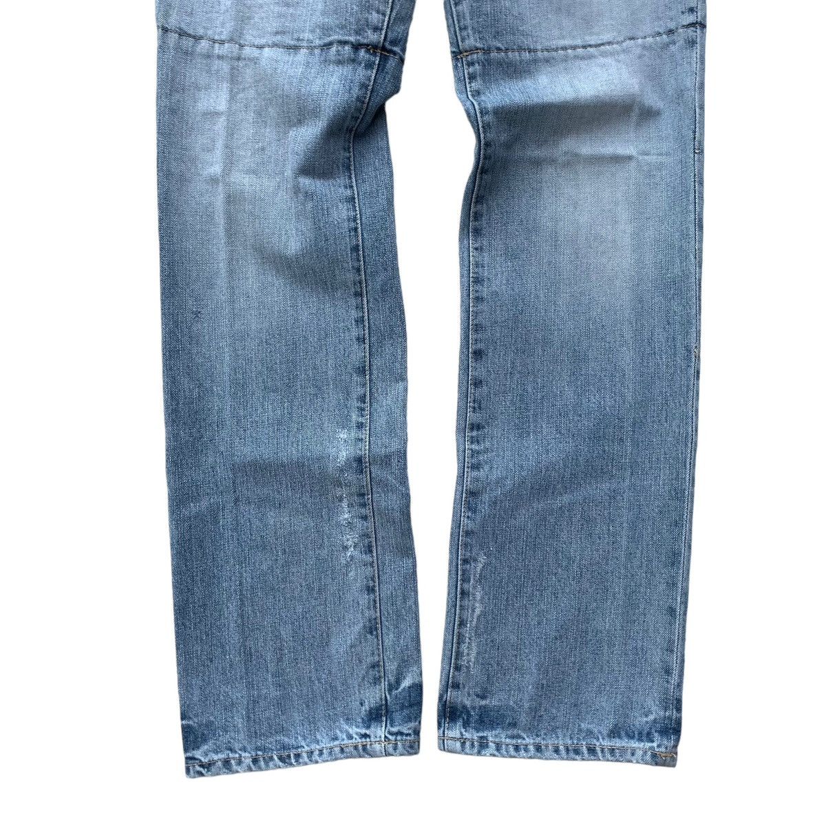 PPFM Rare PPFM Japanese Double Waist Studded Punk Denim Jeans Size US 31 - 5 Thumbnail